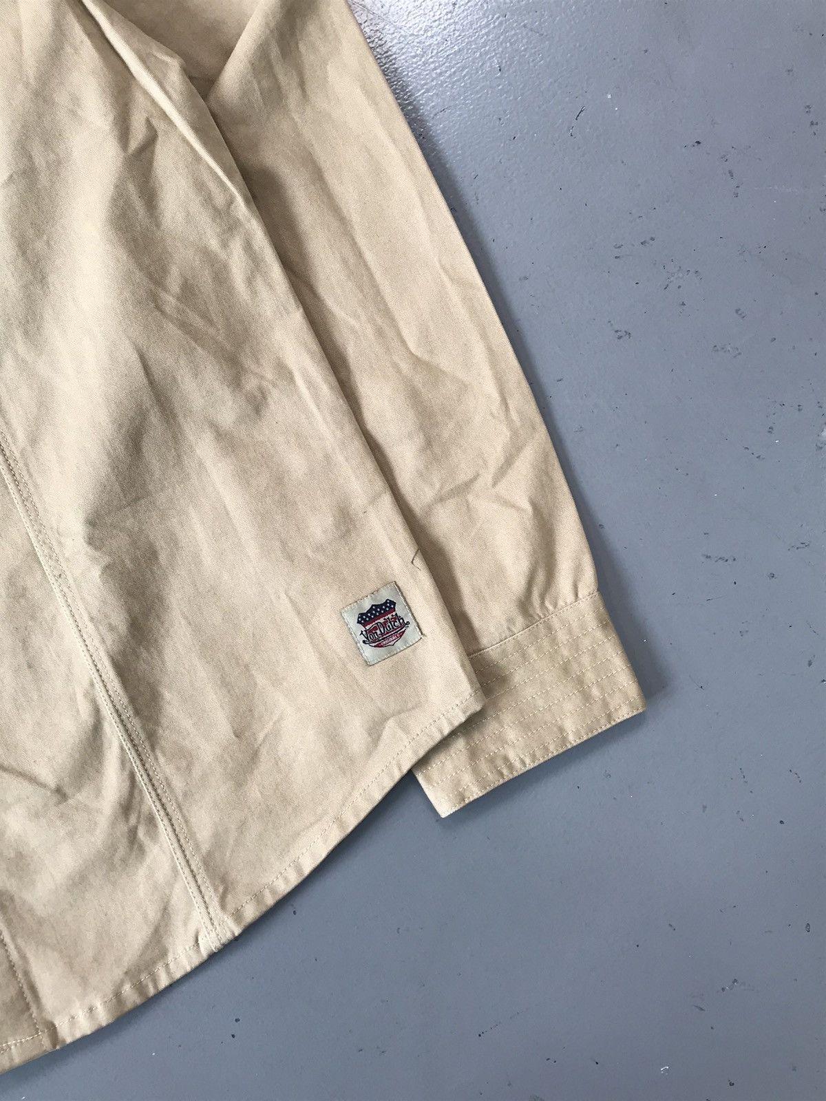 Von Dutch Von Dutch SpellOut printed embroidered button up chore shirt Size US M / EU 48-50 / 2 - 4 Thumbnail