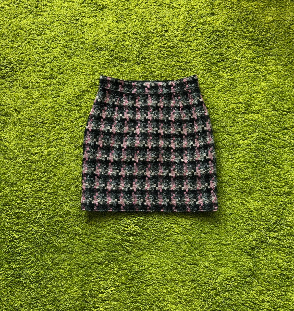 Designer × Dolce & Gabbana Dolce & Gabbana D&G iconic wool blend tweed skirt Size 28" / US 6 / IT 42 - 1 Thumbnail