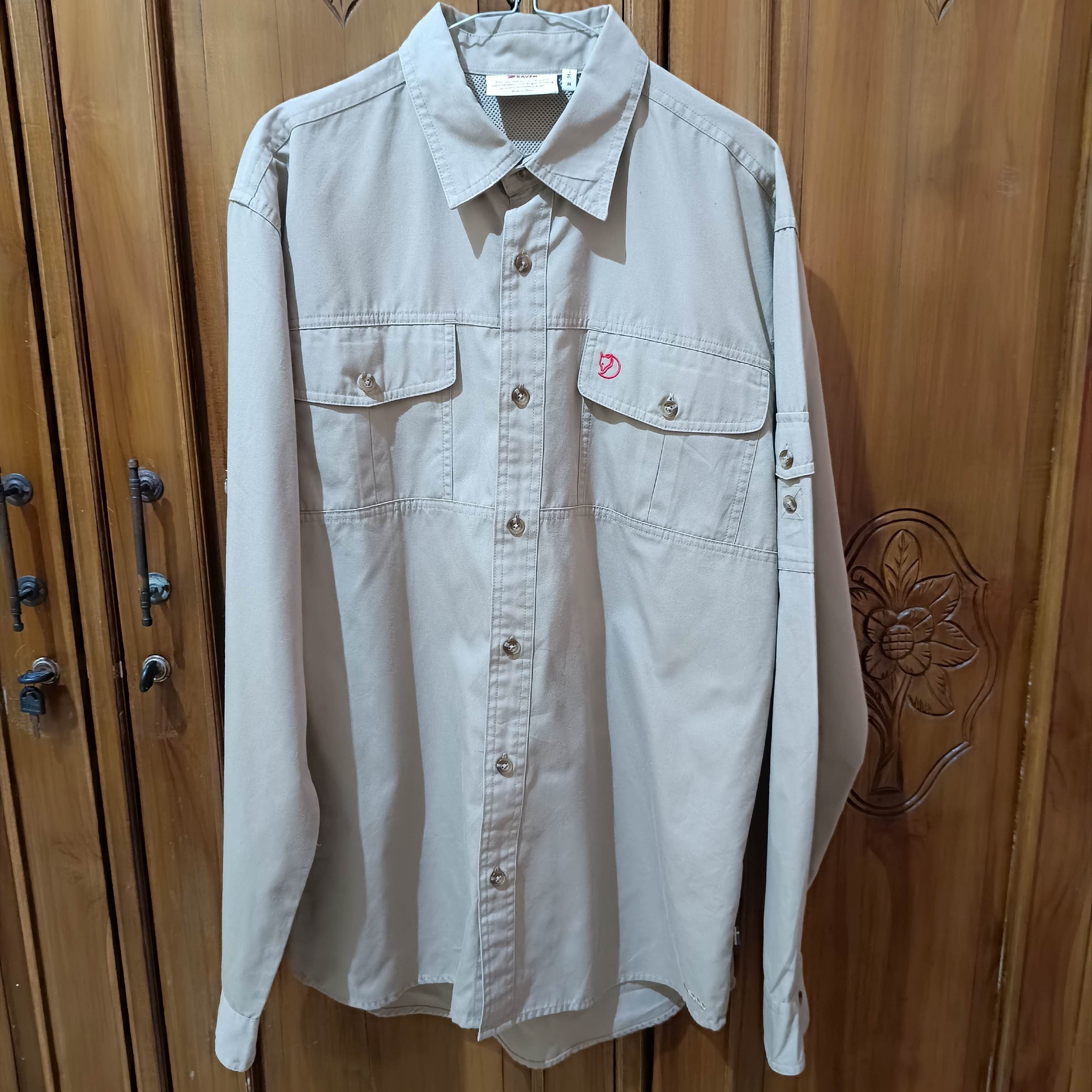 Fjallraven FJALLRAVEN Sarek Trekking Shirt LS Men's (Like New) Size US M / EU 48-50 / 2 - 2 Thumbnail