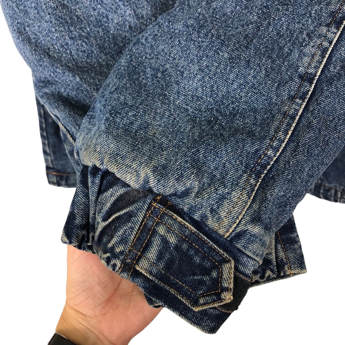 Wrangler 🔥90’s DENIM CHORE JACKET WRANGLER USA TARTAN DESIGN LINING Size US S / EU 44-46 / 1 - 11 Thumbnail