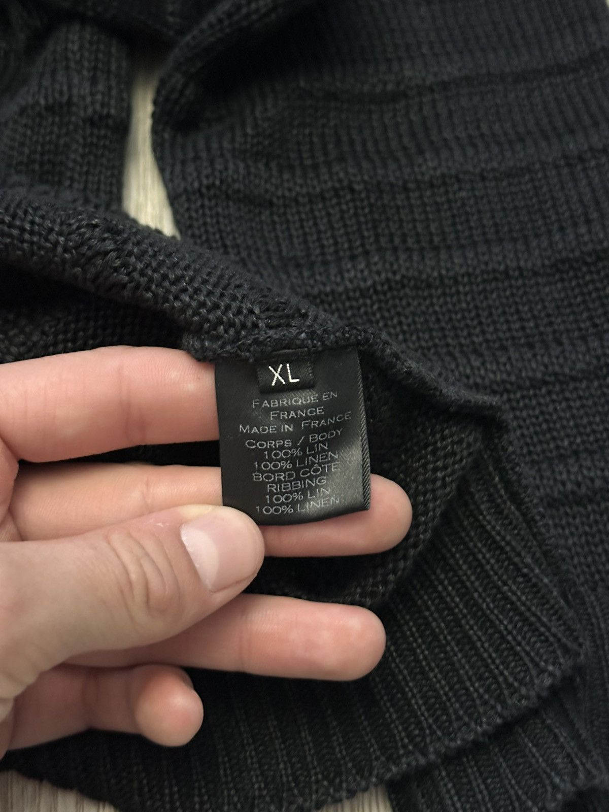 Balmain Balmain Black Sweater Mens Size US XL / EU 56 / 4 - 7 Thumbnail