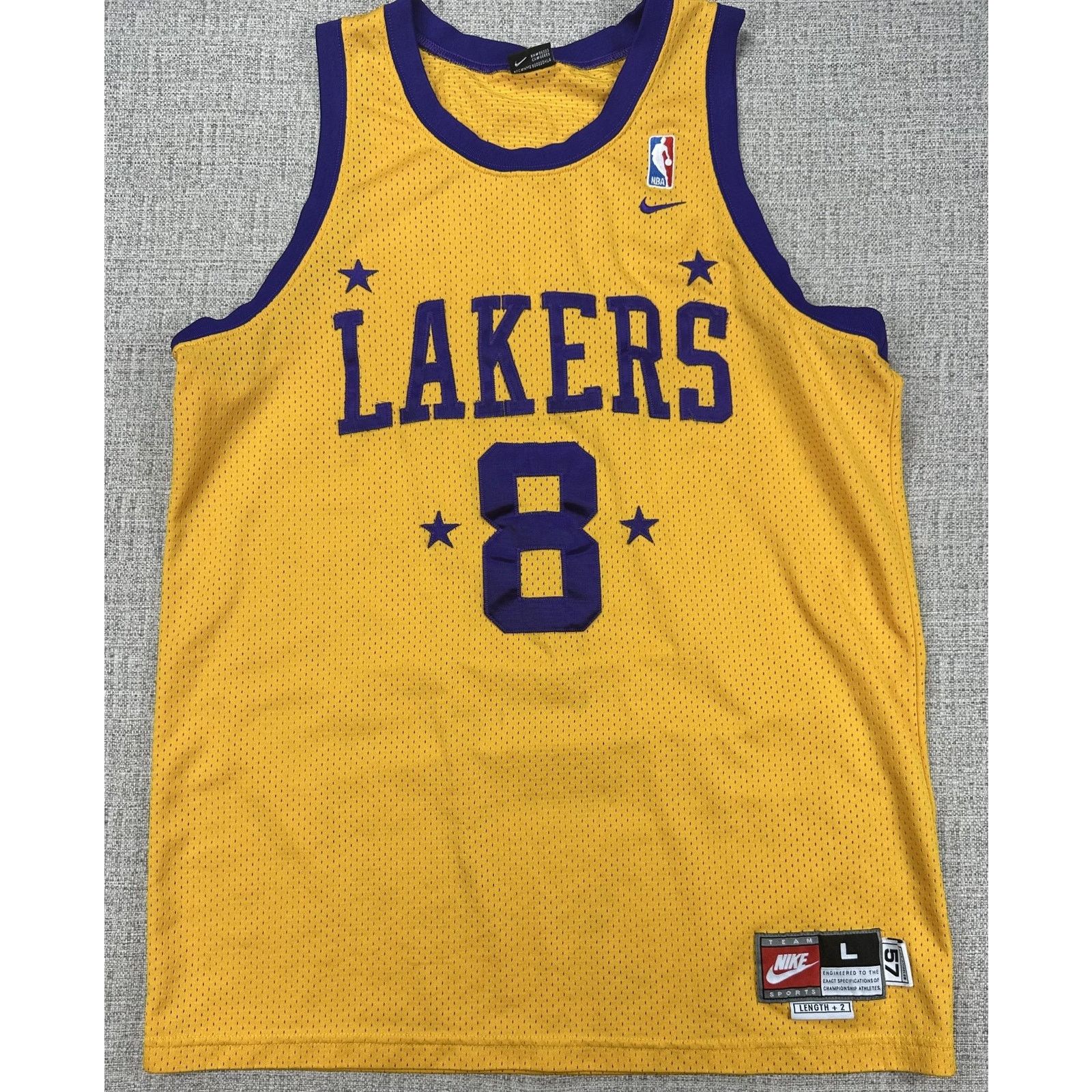 Nike Los Angeles Lakers Jersey Rewind Sz L NBA Nike Kobe Bryant 8 Size US L / EU 52-54 / 3 - 1 Thumbnail