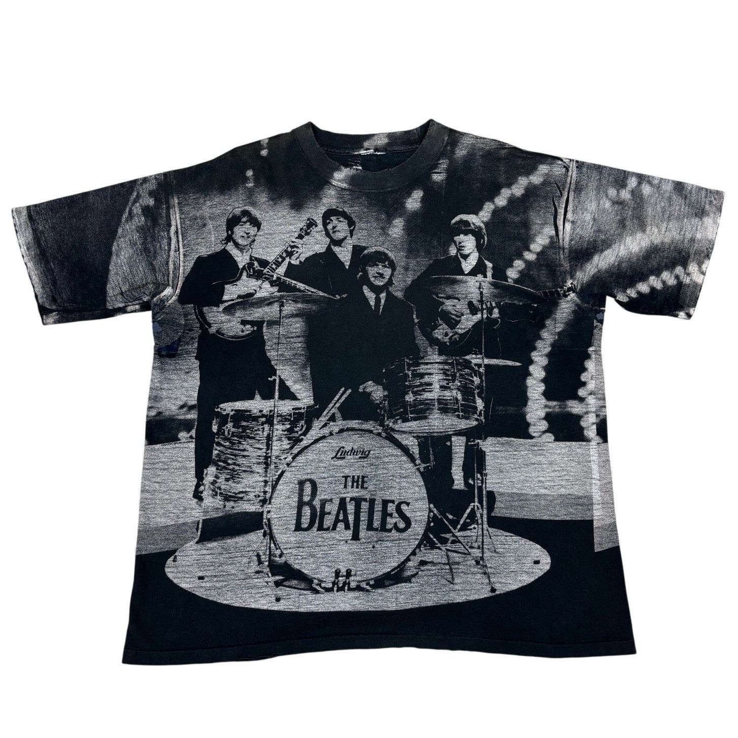 Vintage Vintage 90sThe Beatles AOP T Shirt Men's XL Rare Band Size US XL / EU 56 / 4 - 1 Thumbnail