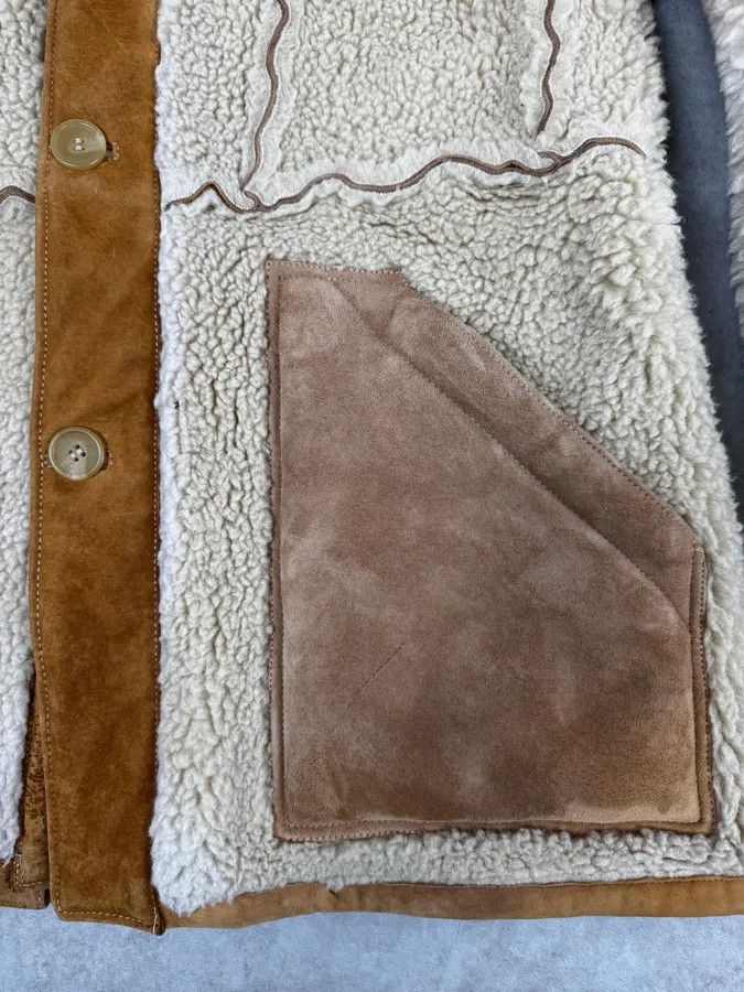 Maison Margiela 2000s Maison Margiela H&M Shearling Beige Reversible Long Jacket Size US M / EU 48-50 / 2 - 9 Thumbnail