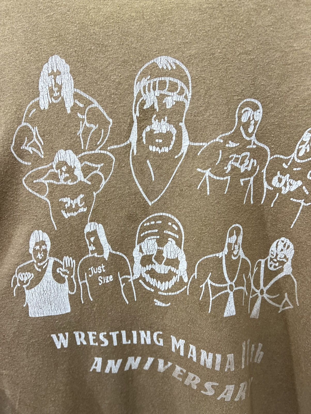 WWE Wrestling Mania 11th Abbiversary Size US XL / EU 56 / 4 - 12 Thumbnail