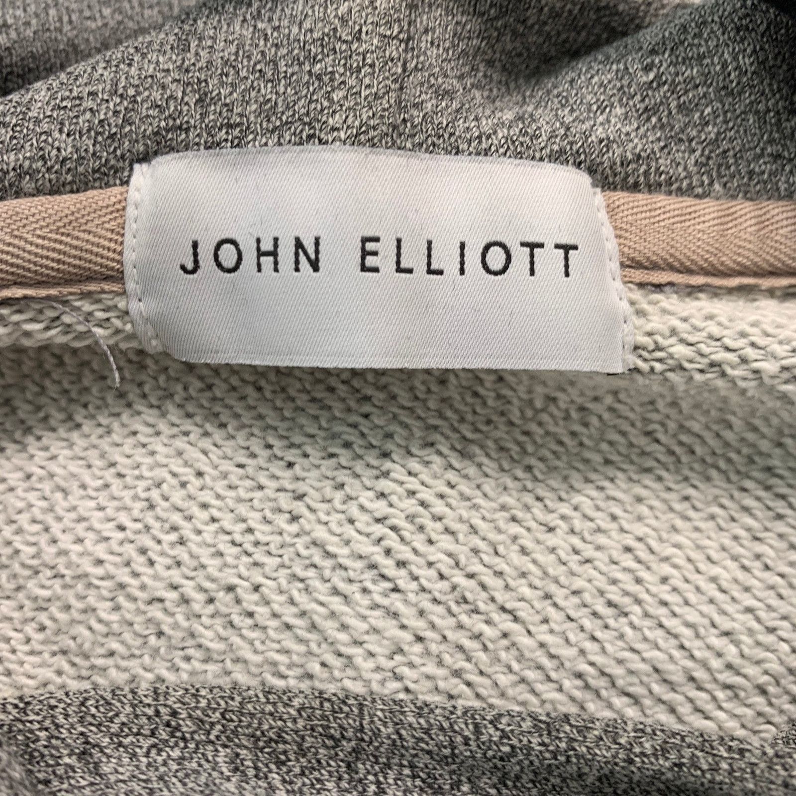 John Elliott JOHN ELLIOTT Grey Heather Cotton Polyester Hoodie Sweatshirt Size US S / EU 44-46 / 1 - 6 Thumbnail