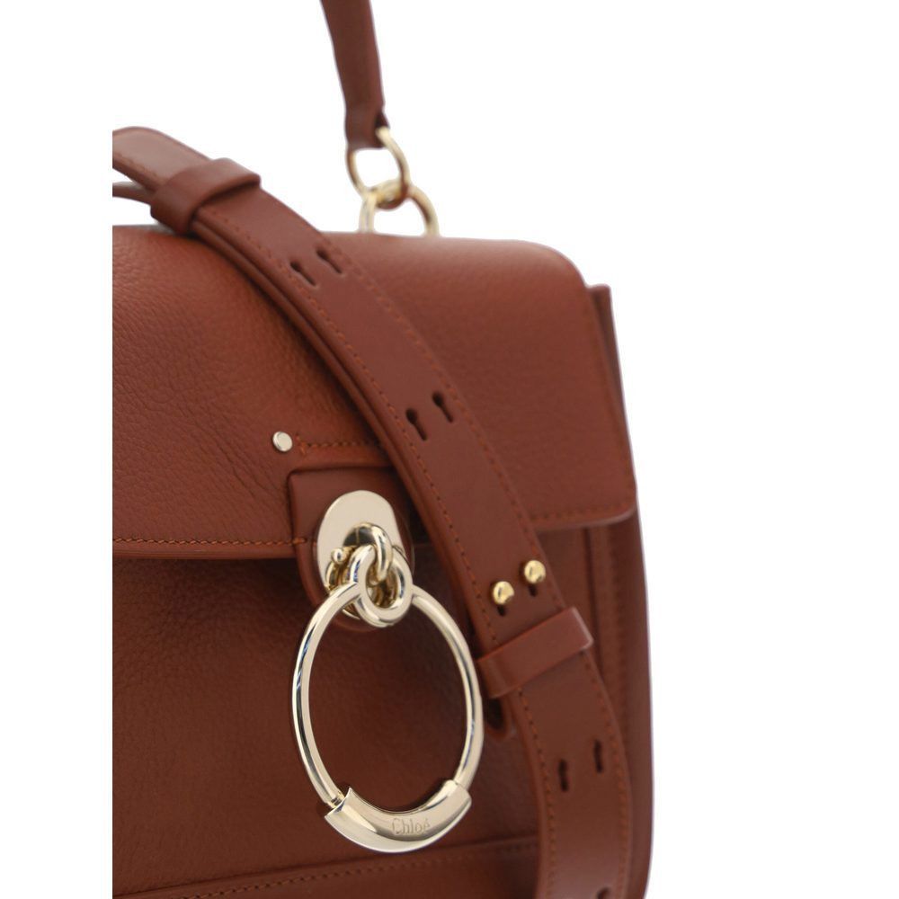 Other Chloé Brown Calf Leather Tess Handbag Size ONE SIZE - 4 Thumbnail
