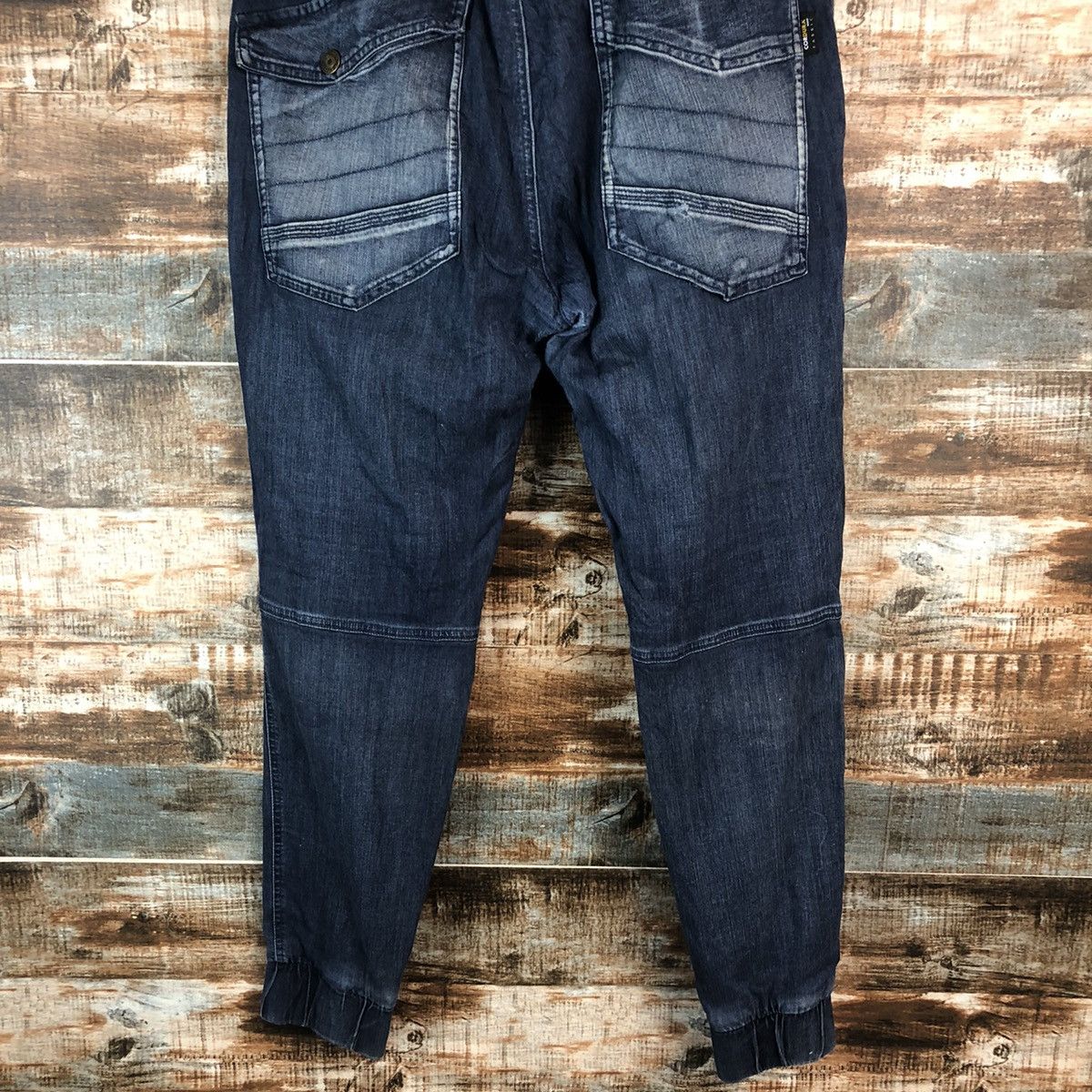 Japanese Brand Japanese Brand Blue Distressed Denim Pants #A2093 Size US 35 - 17 Thumbnail