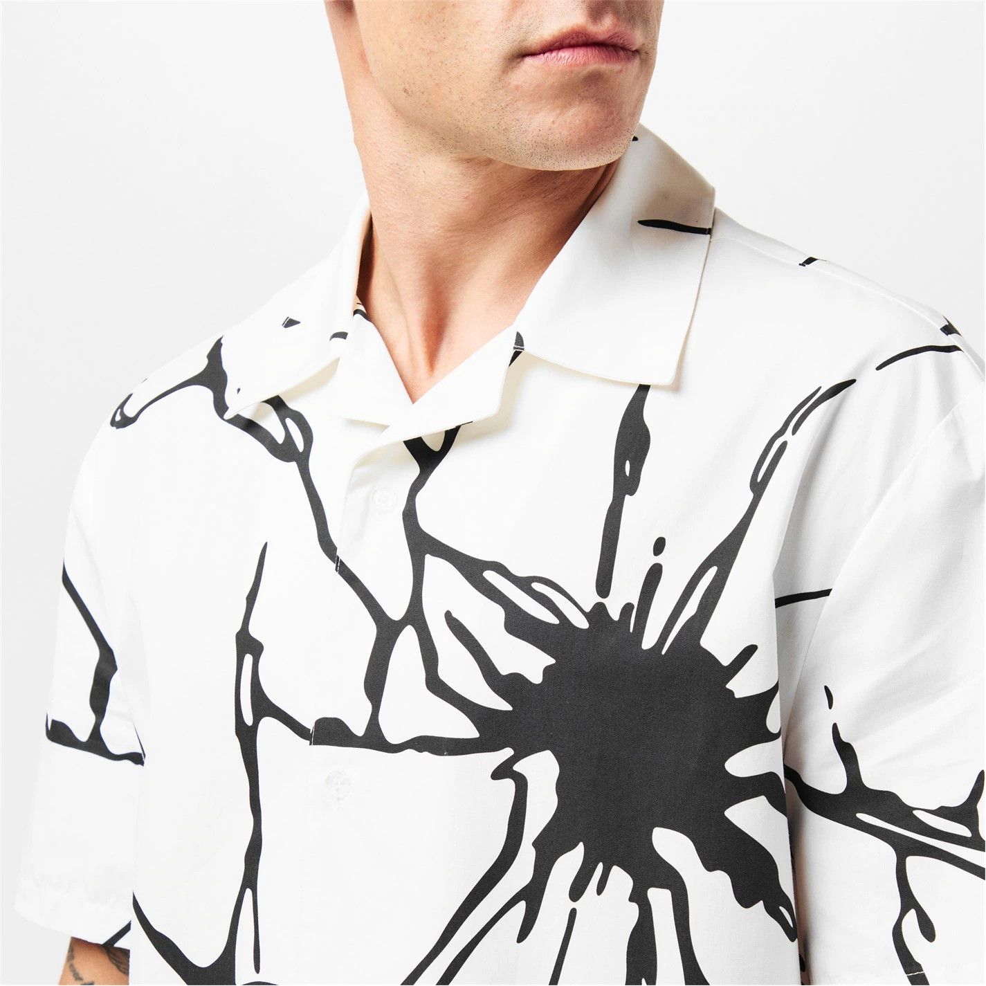 Off-White o1g2r1mq0326 Long Sleeve Shirt in Black/White Size US XS / EU 42 / 0 - 5 Thumbnail