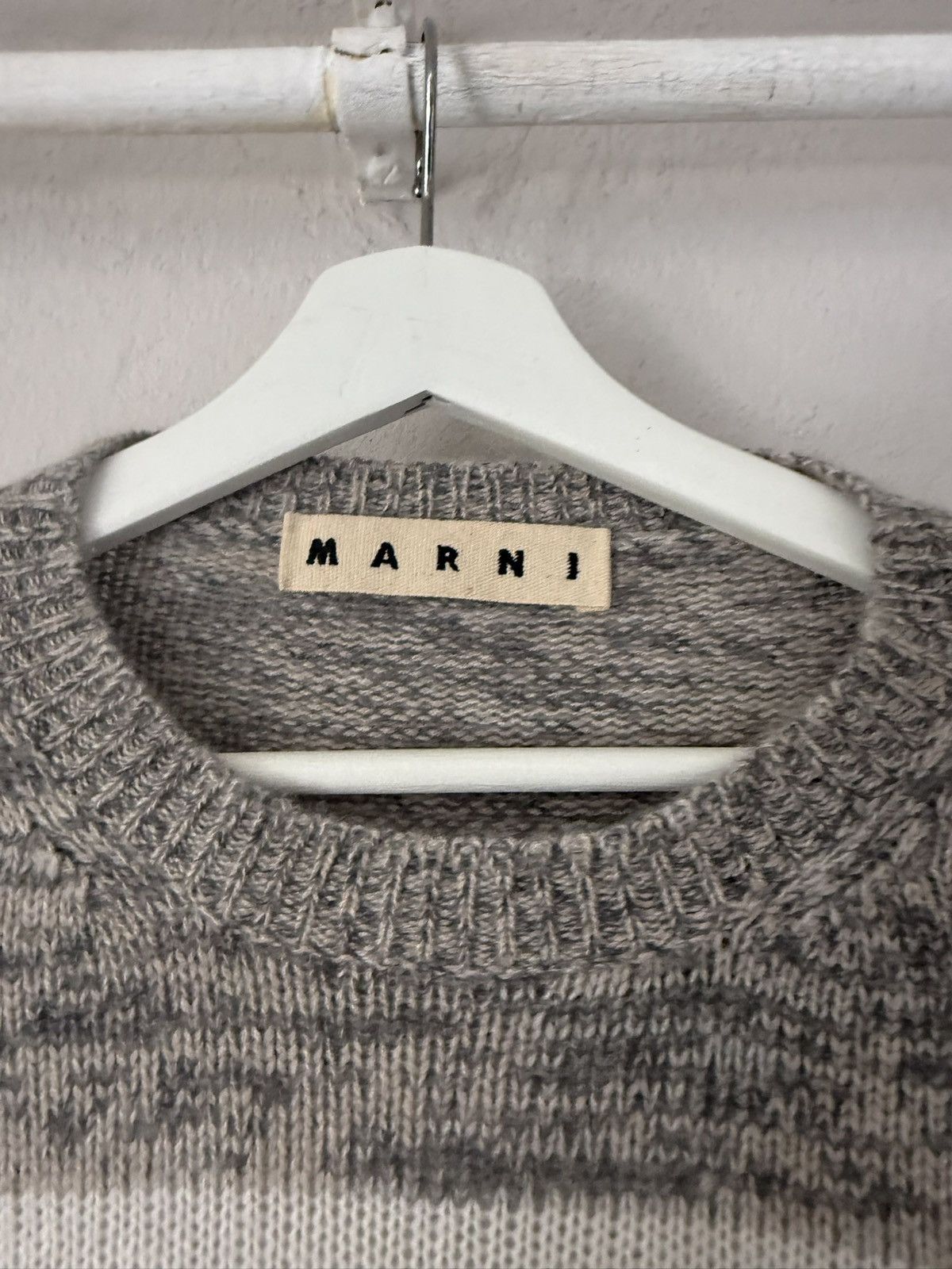 Marni Color Block Knit Sweater with Gradient Panels Size US M / EU 48-50 / 2 - 7 Thumbnail