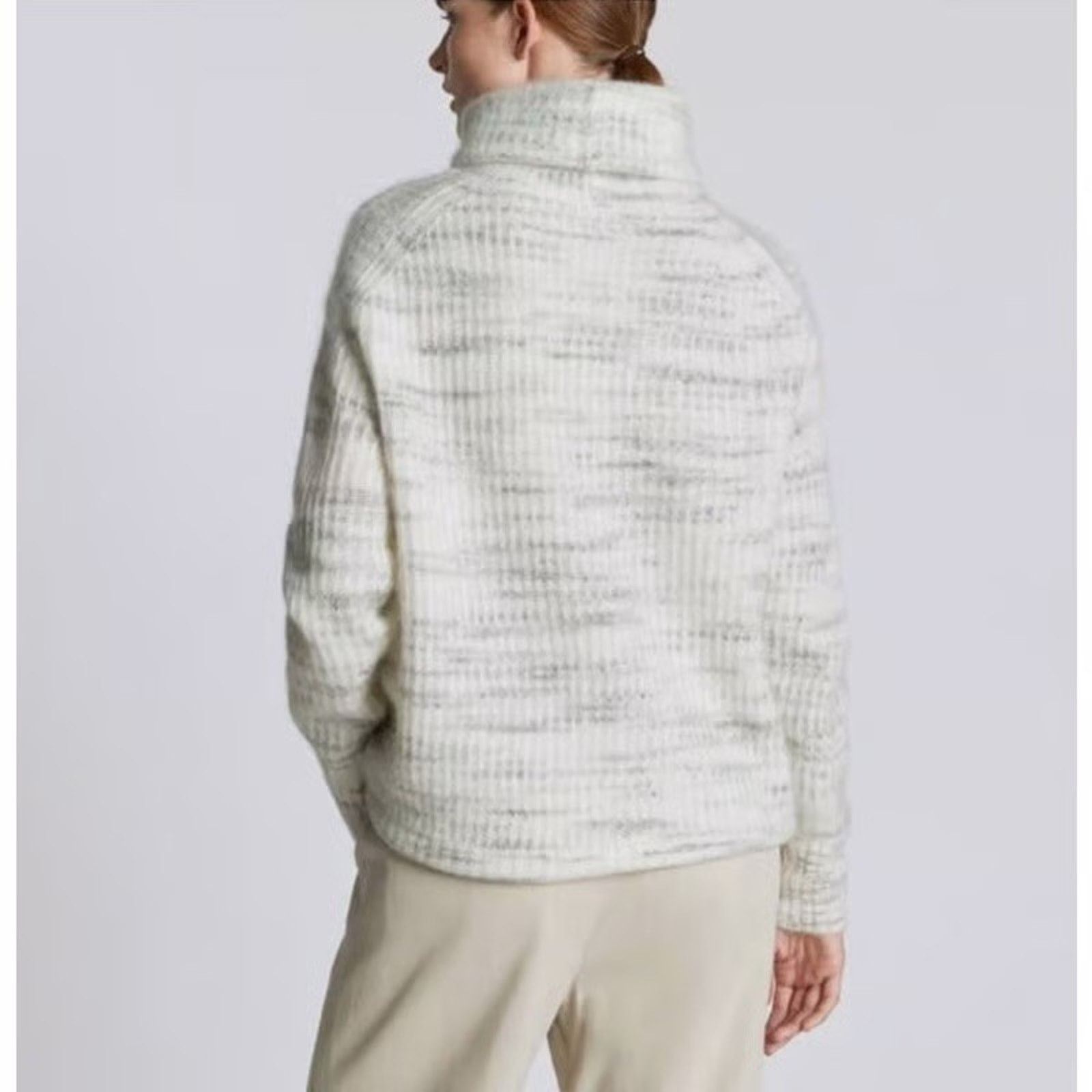 Everlane EVERLANE Alpaca Wool Knit Turtleneck Chunky Sweater Large Size L / US 10 / IT 46 - 2 Thumbnail