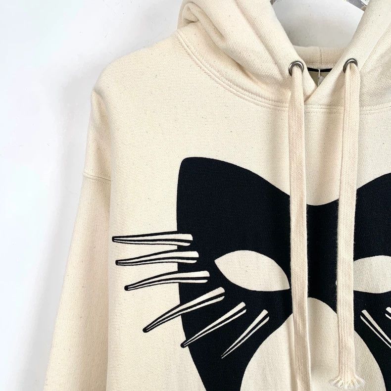 Gucci Gucci Declaration Series Beige Mask Letter Print Cotton Hoo Size US S / EU 44-46 / 1 - 3 Thumbnail