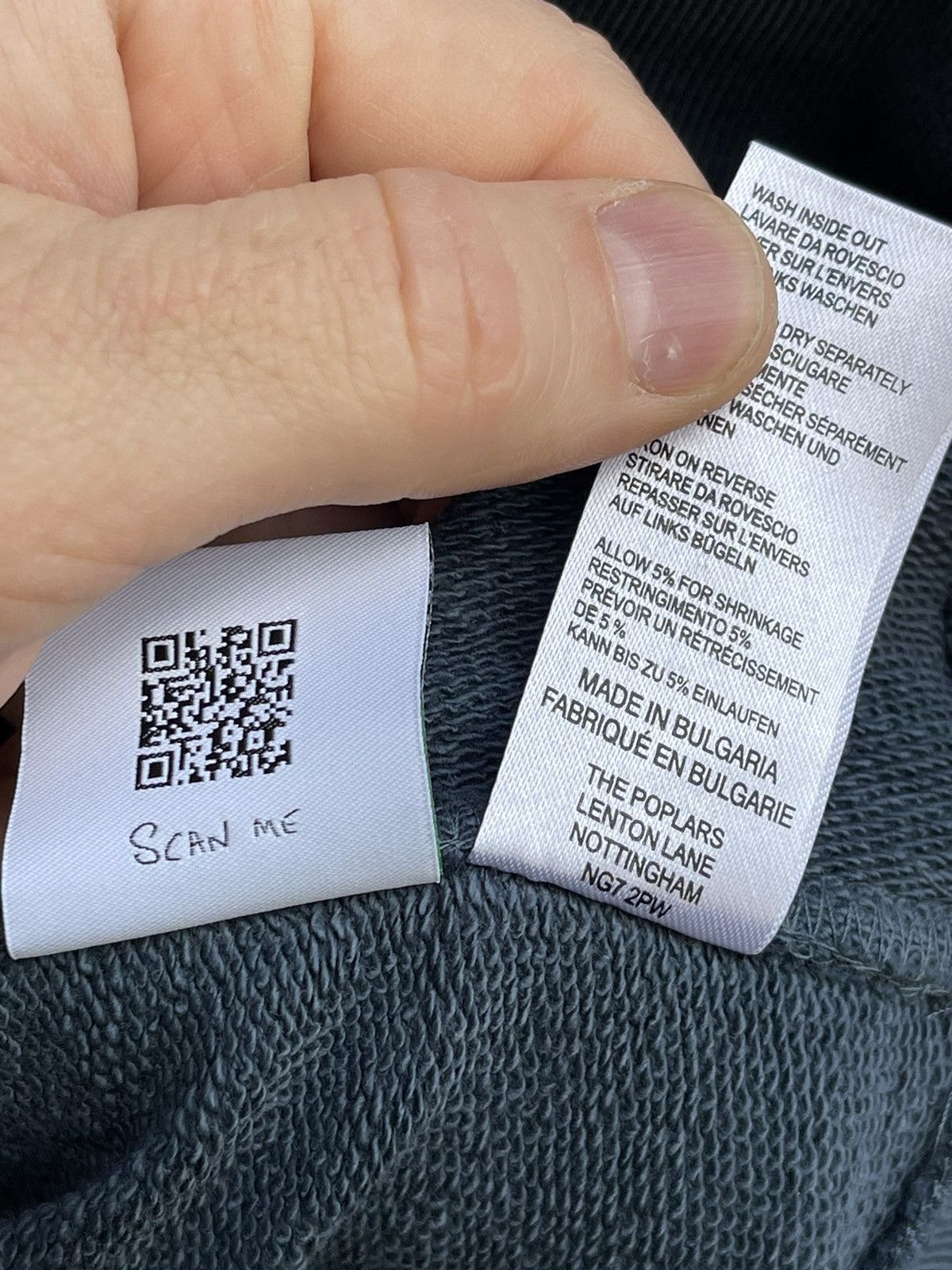 Paul Smith Paul Smith Heavy Organic Cotton Zip-Front Zebra Logo Hoodie Size US L / EU 52-54 / 3 - 8 Thumbnail