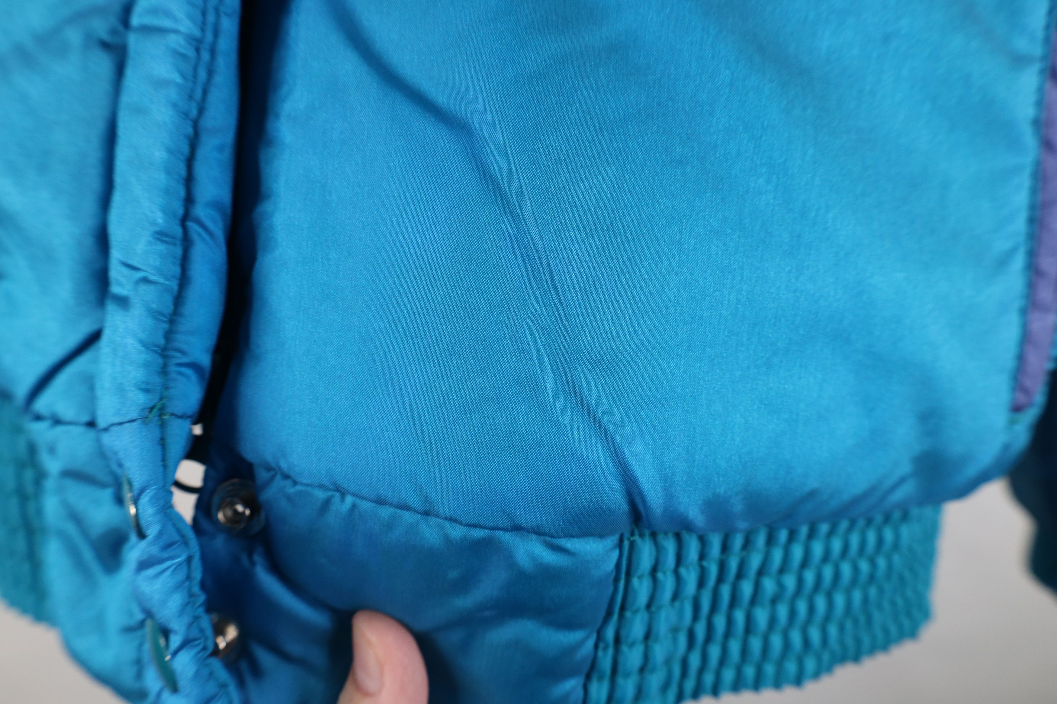 Speedo Vintage 70s Speedo Convertible Puffer Vest Jacket Striped Size S / US 4 / IT 40 - 6 Thumbnail