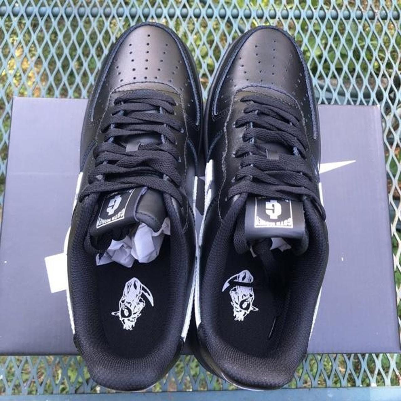 Goth Money Goth Money Records G Star Air Forces Black Kray Black Krvy Size US 10 / EU 43 - 3 Thumbnail