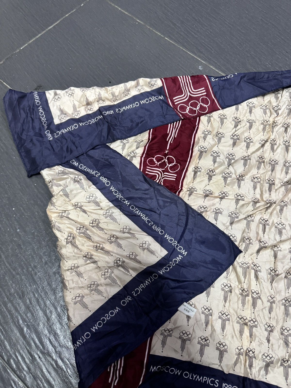 USA Olympics × Vintage Vintage Olympic Moscow 1980 scarves Size ONE SIZE - 3 Thumbnail