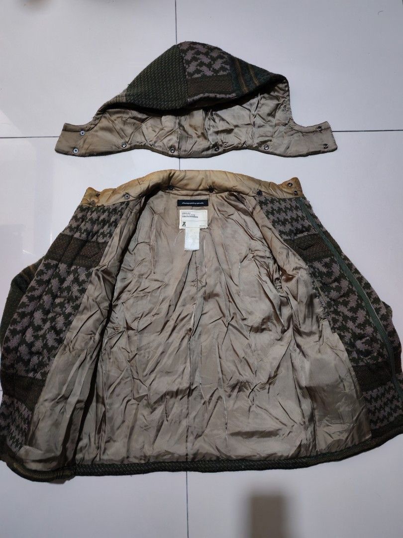 ANREALAGE Anrealage AW10 “wideshortslimlong” Toggle Knit Jacket Size US S / EU 44-46 / 1 - 5 Thumbnail