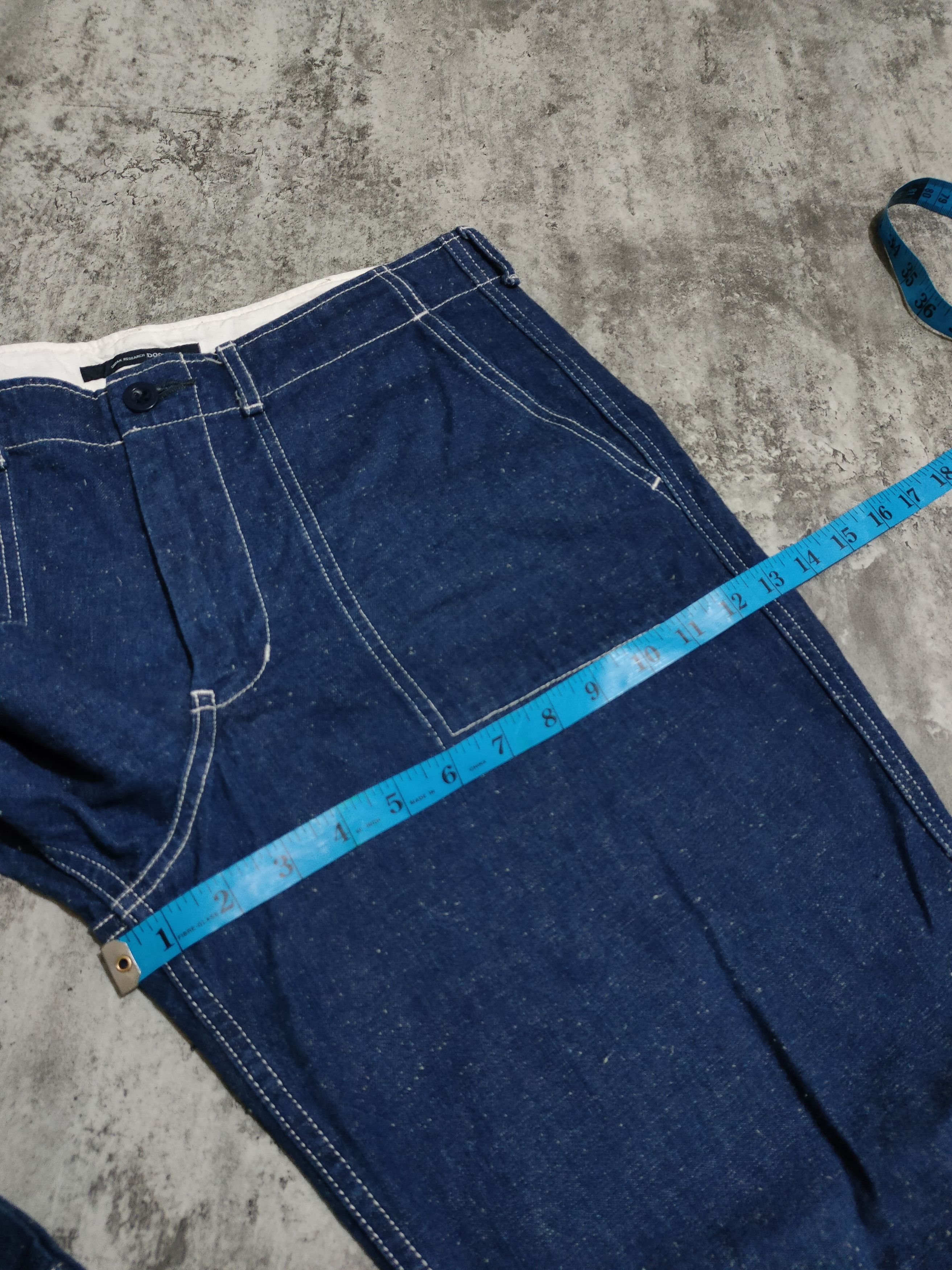 Japanese Brand × URBAN RESEARCH DOORS Urban Research Doors Carpenter Denim Pans Size US 33 - 15 Thumbnail