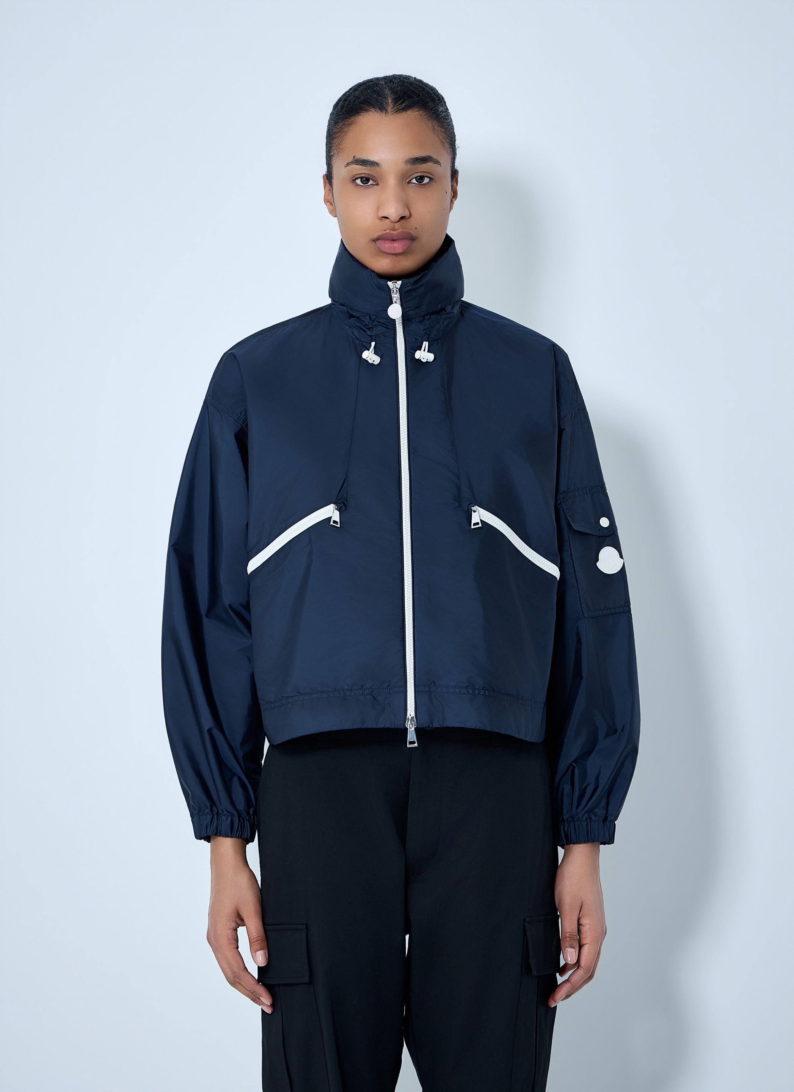 Moncler Marmacy Hooded Rain Jacket Size XXS / US 00 / IT 34 - 1 Thumbnail