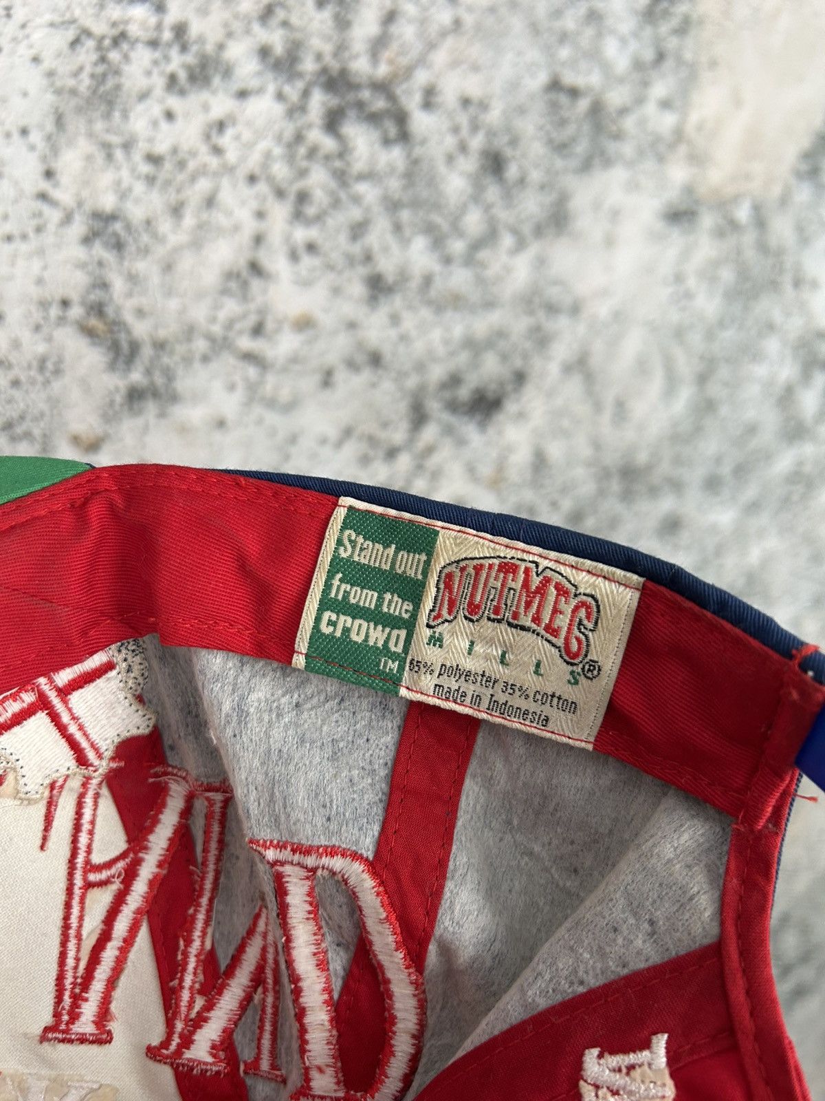 Vintage Vintage England Euro 1996 Nutmeg Hat Cap Football Soccer Size ONE SIZE - 6 Thumbnail