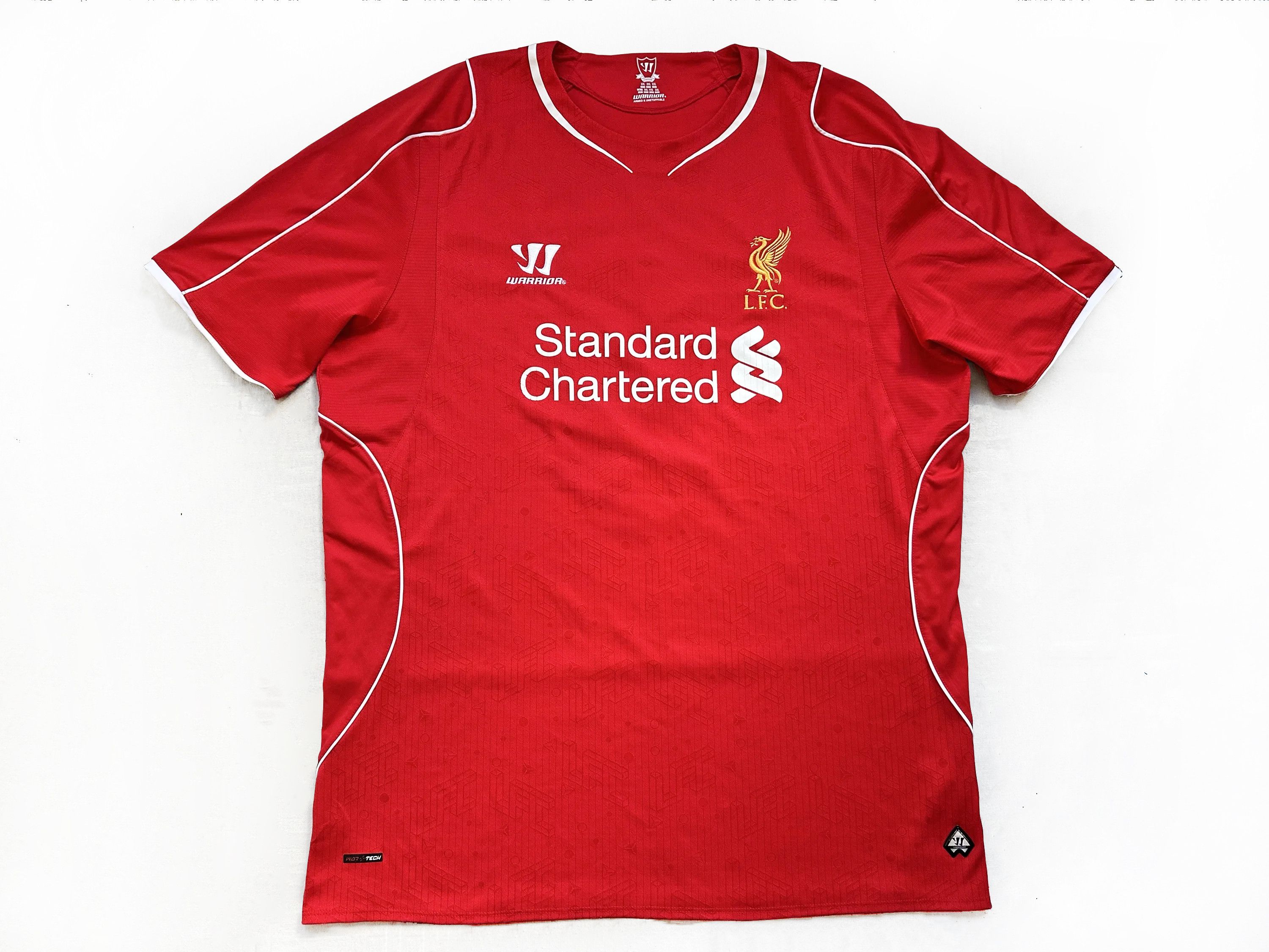 Warrior GERRARD WARRIOR LIVERPOOL FC SIZE xXL 2014 SHIRT jersey Size US XXL / EU 58 / 5 - 2 Thumbnail