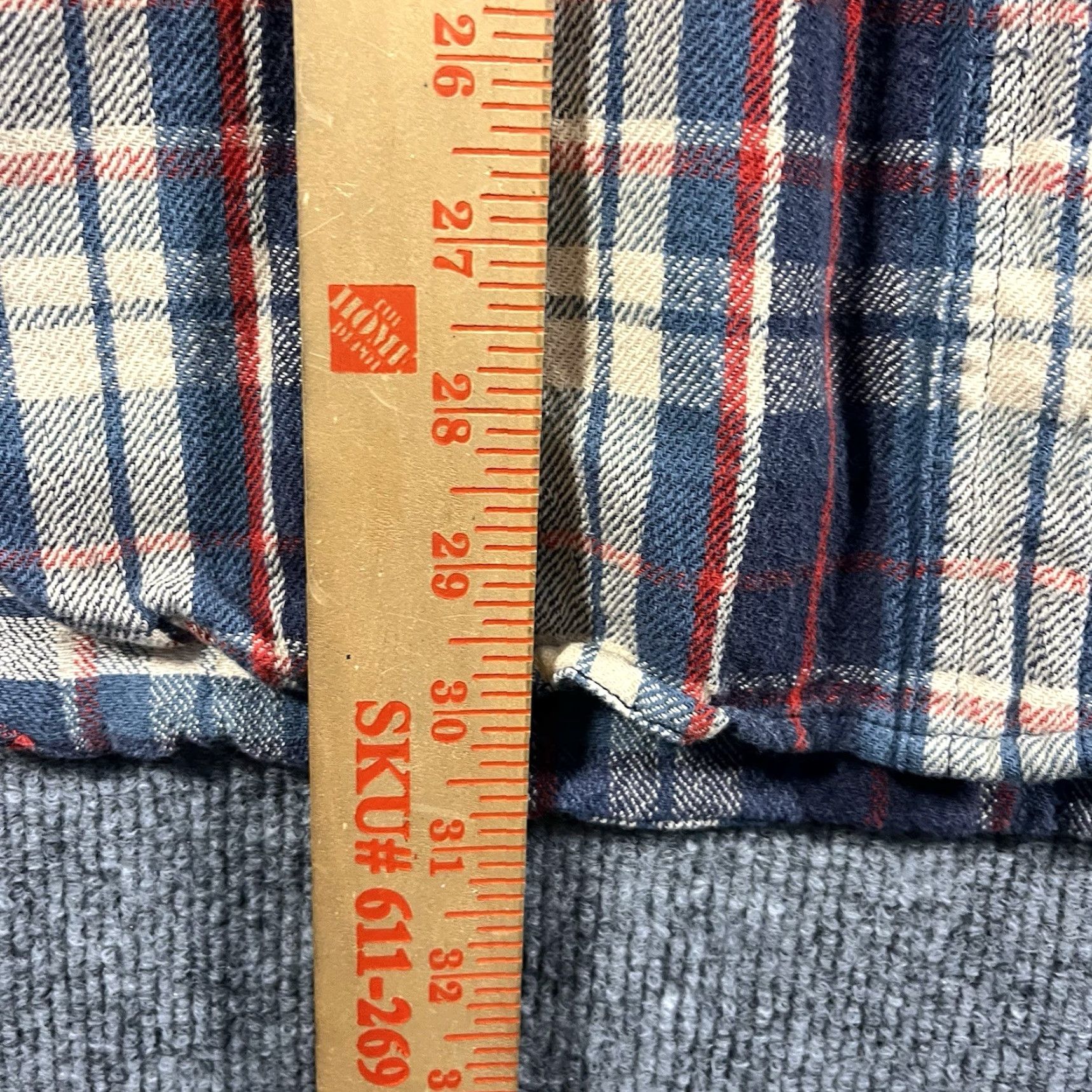 Vintage VINTAGE Denim & Supply Ralph Lauren Womens Flannel Button-Up Shirt Red Plaid Oversized Small Size S / US 4 / IT 40 - 5 Thumbnail
