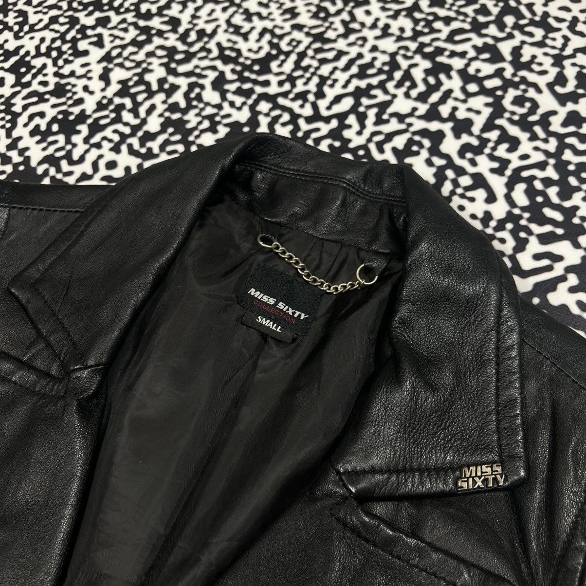 Miss Sixty Vintage Y2K MISS SIXTY Leather Jacket Japanese Retro Style Size S / US 4 / IT 40 - 17 Thumbnail