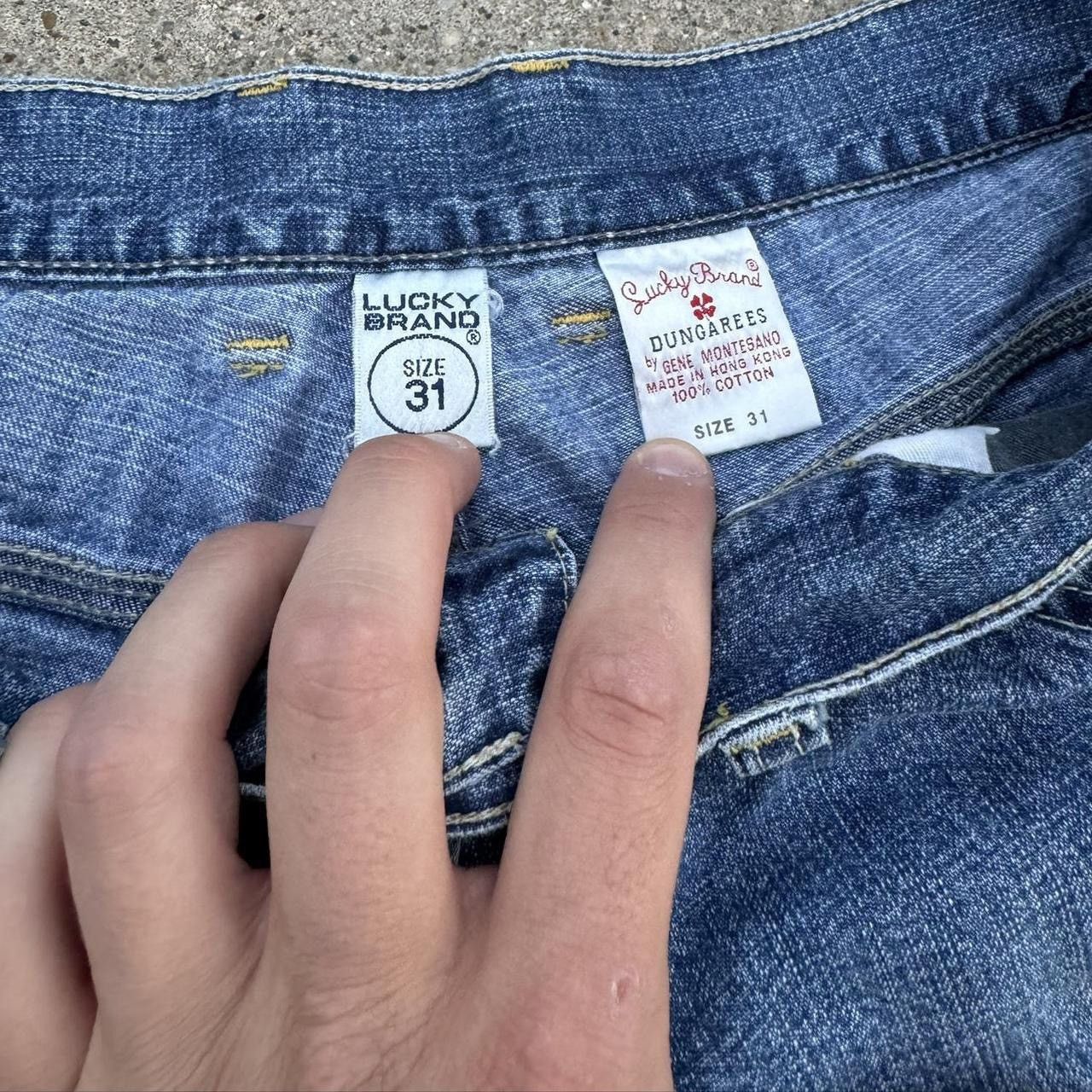 Lucky Brand × Vintage vintage jean shorts Size US 32 / EU 48 - 7 Thumbnail