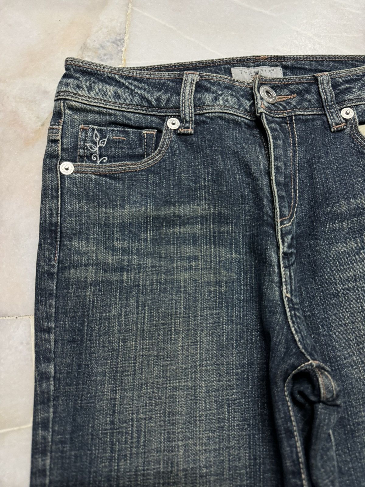 GOSTAR DE FUGA 💥FLARED💥VINTAGE JAPANESE MUDWASH BOOTCUT CLASSIC STYLE Size US 28 / EU 44 - 4 Thumbnail