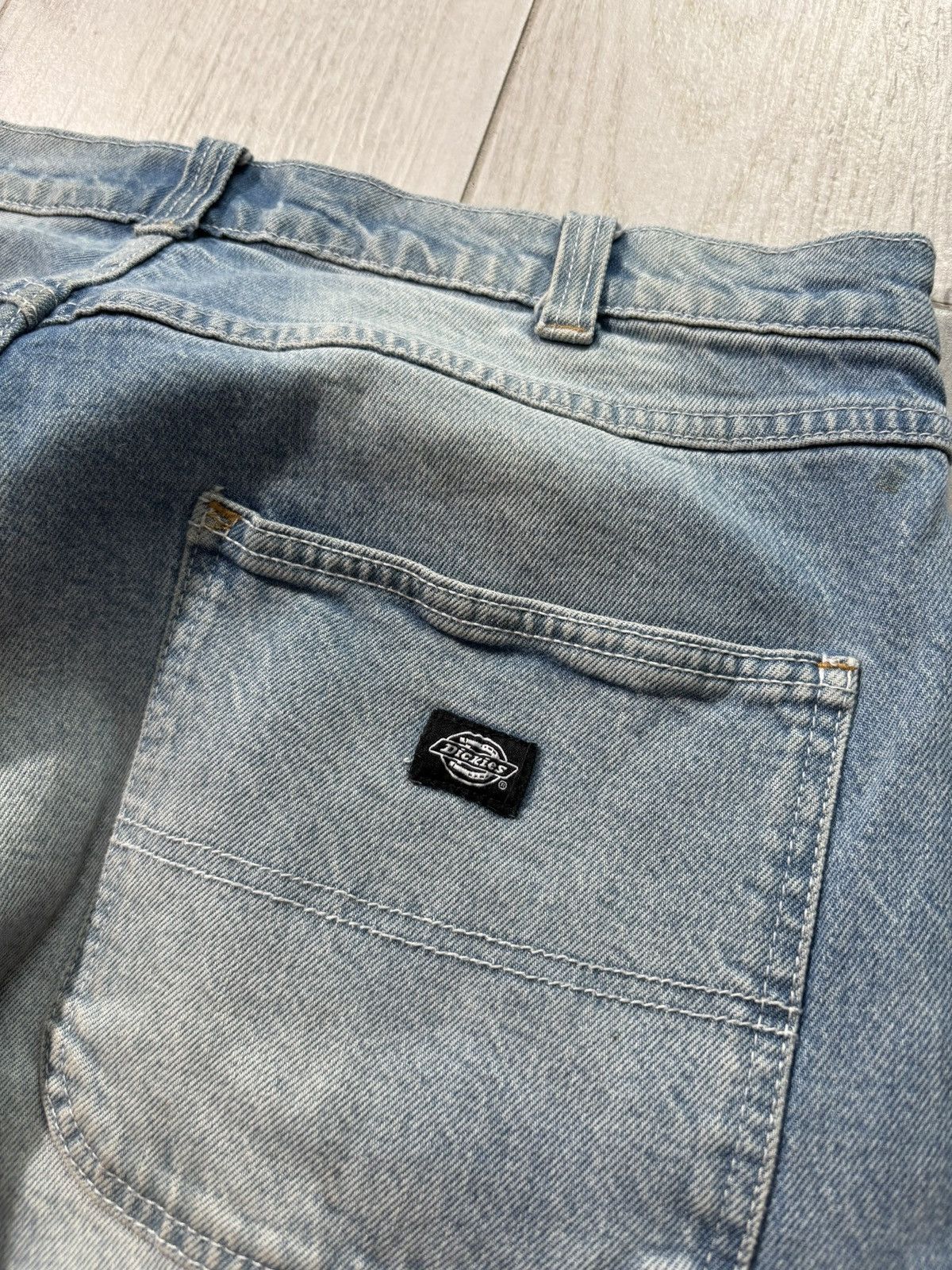 Dickies Dickies Jeans Cargo Washed Denim Workwear Rap Style Size US 32 / EU 48 - 6 Thumbnail