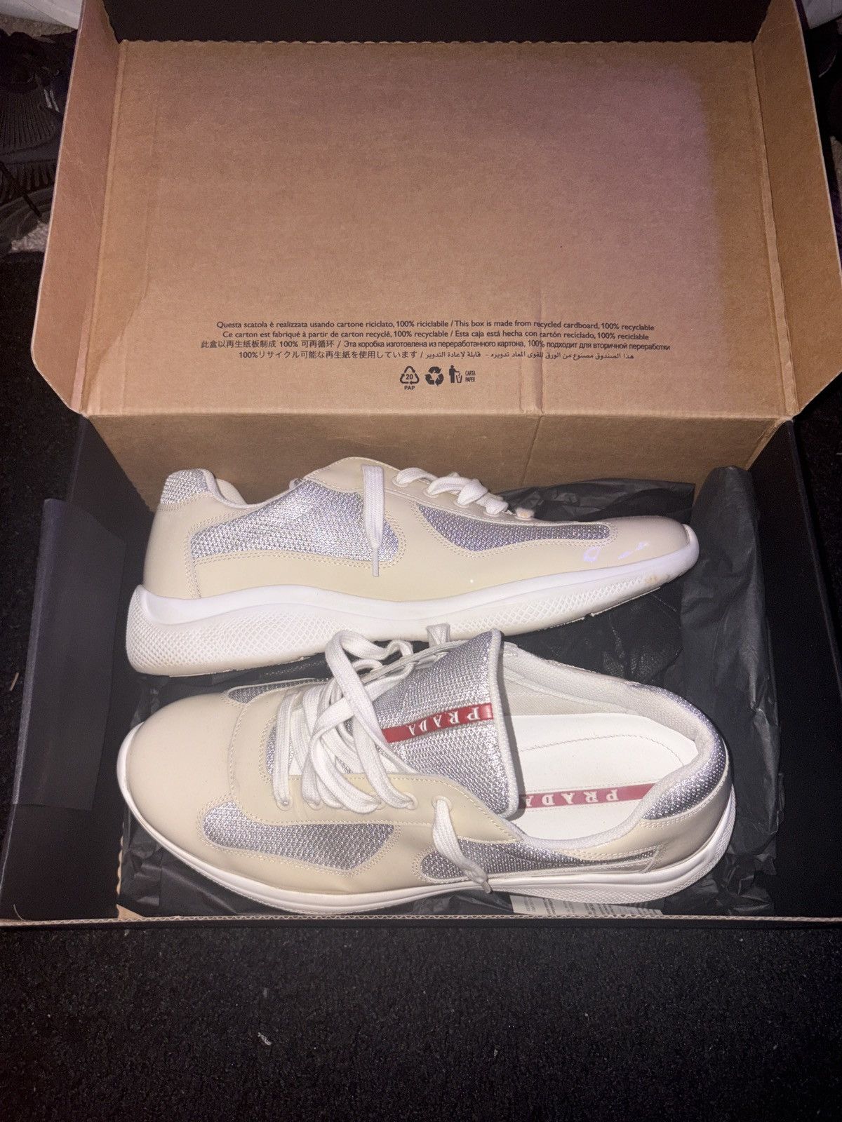 Prada Prada Cups (Rare Color) Size US 12 / EU 45 - 1 Thumbnail