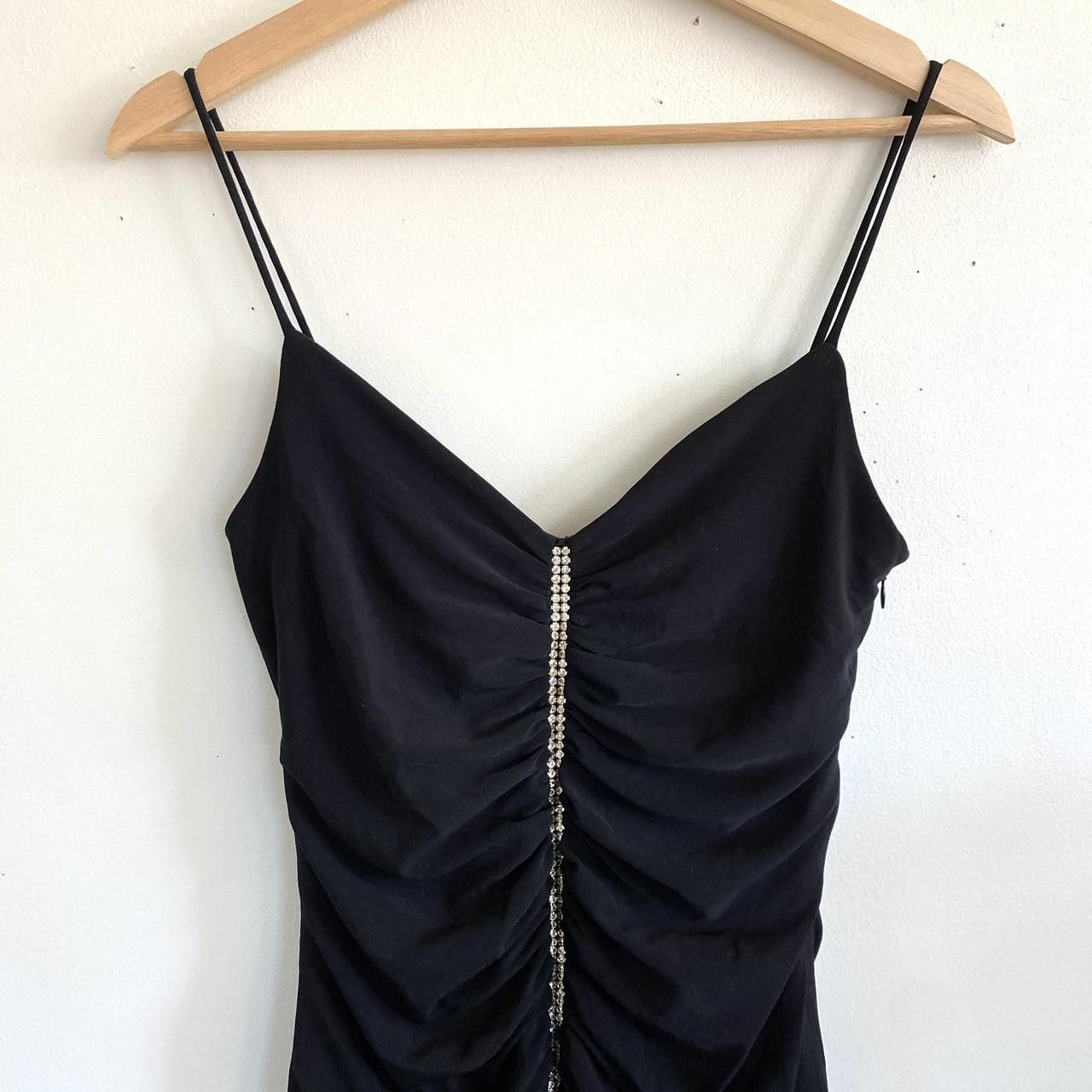 Vintage CACHE BLACK MINI 2000S RHINESTONE VINTAGE DRESS SMALL Size S / US 4 / IT 40 - 5 Thumbnail