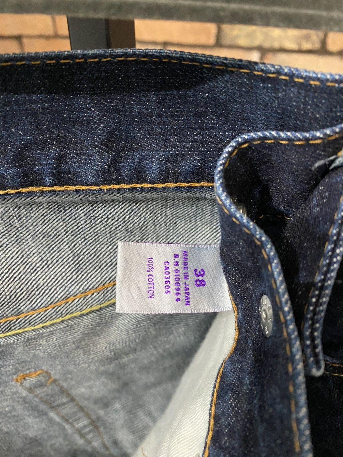 Prps $476 OG PRPS JAPAN MEDIUM WASH JEANS DENIM RELAX FIT Size US 38 / EU 54 - 5 Thumbnail