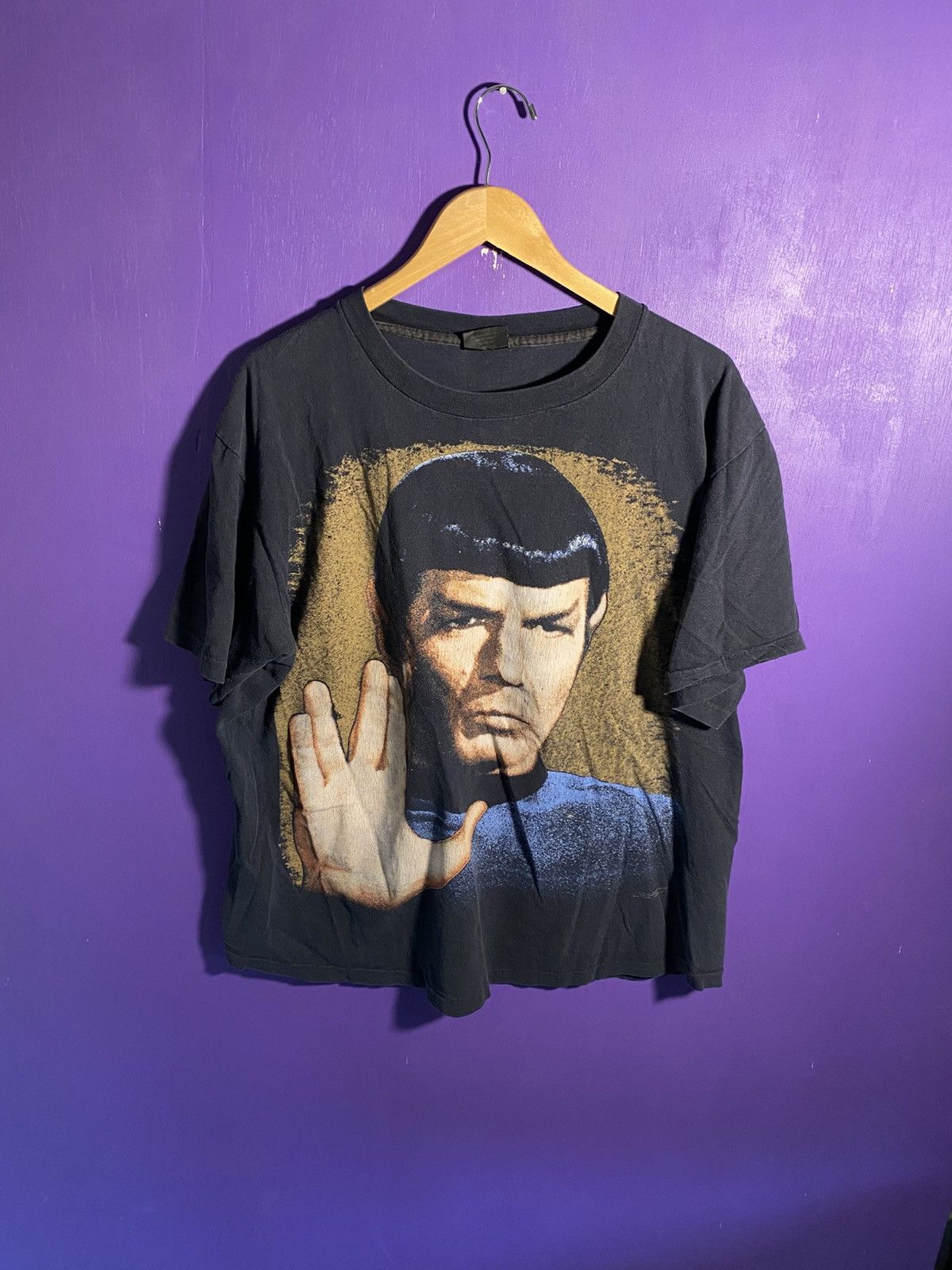 Other Vintage 90s Star trek Spok live long and prosper t-shirt Size US XL / EU 56 / 4 - 1 Thumbnail