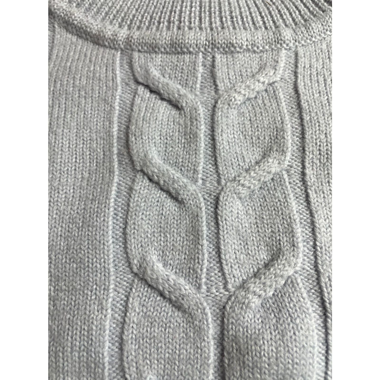 Vintage VINTAGE Spiegel Sweater Women's Size Medium Blue Wool Blend 3/4 Sleeve Turtleneck Pullover Size M / US 6-8 / IT 42-44 - 4 Thumbnail
