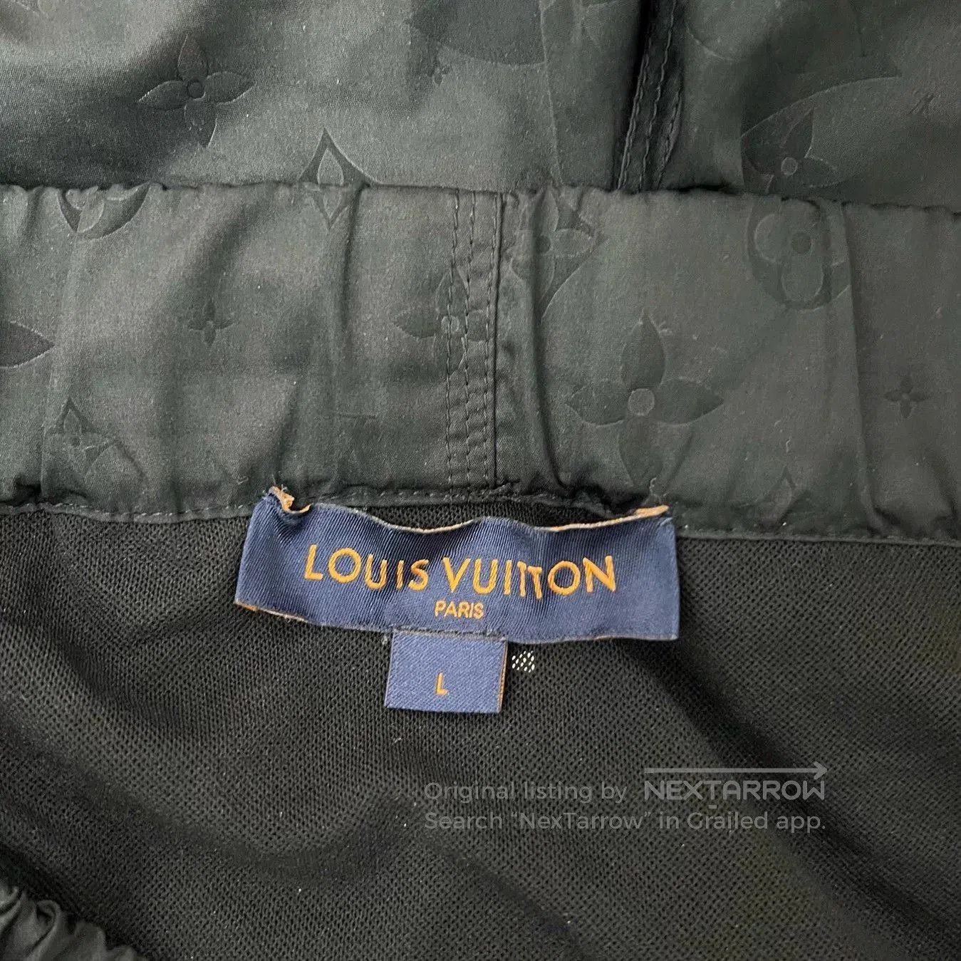 Louis Vuitton Louis Vuitton LV Black Patterned Shorts. Size US 28 / EU 44 - 4 Thumbnail