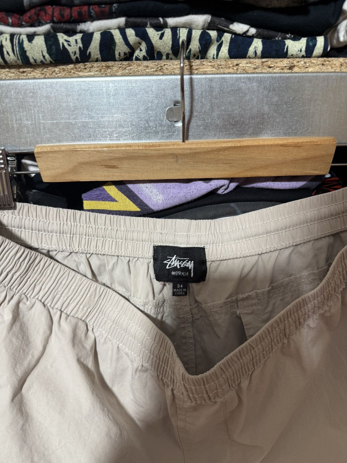 Japanese Brand × Stussy Rare Stussy Australia Beach Retro Shorts Y2K Hype Size US 34 / EU 50 - 5 Thumbnail