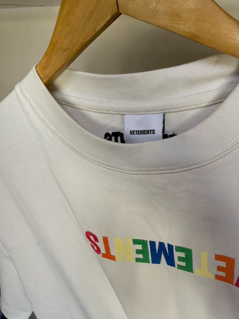 Vetements VETEMENTS White T-shirt 2504-Nextarrow Size US S / EU 44-46 / 1 - 3 Thumbnail