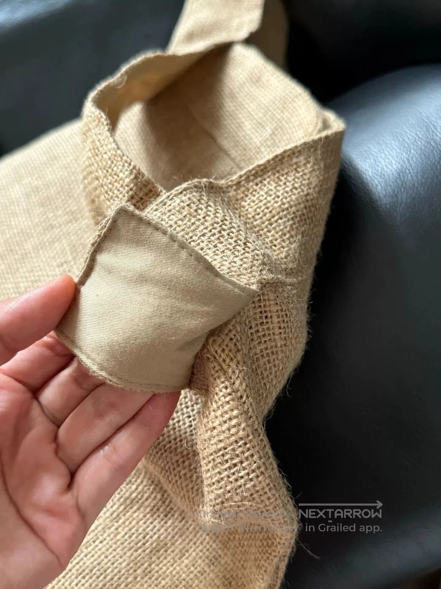 Kapital Kapital Ethnic Burlap Crossbody Bag. Size ONE SIZE - 8 Thumbnail