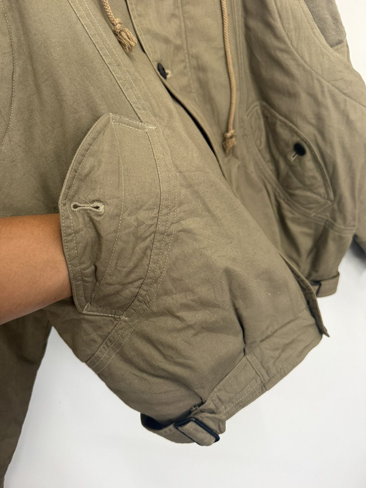 Japanese Brand 🔥 Vtg Gavial Japan Flying Tactical Parachute Bomber Jacket Size US M / EU 48-50 / 2 - 8 Thumbnail
