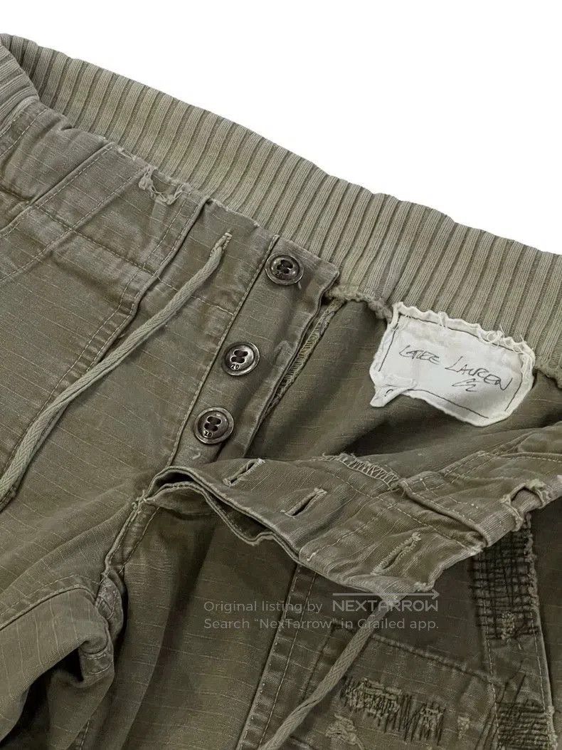 Greg Lauren GREG LAUREN RIPSTOP CARGO PANTS. Size US 26 / EU 42 - 3 Thumbnail