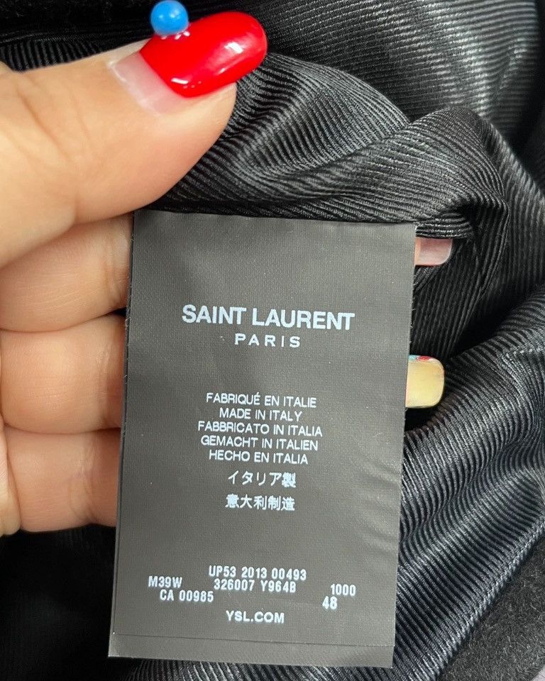 Saint Laurent Paris × Yves Saint Laurent Saint Laurent Paris leather patchwork jacket2412-Nextarrow Size US M / EU 48-50 / 2 - 3 Thumbnail