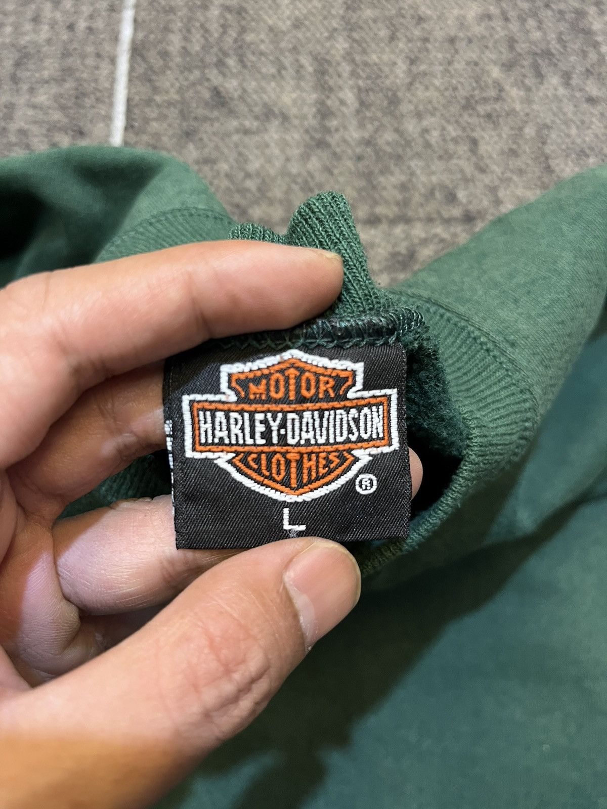Harley Davidson × Vintage vintage harley davidson sweatershirt Size US L / EU 52-54 / 3 - 7 Thumbnail