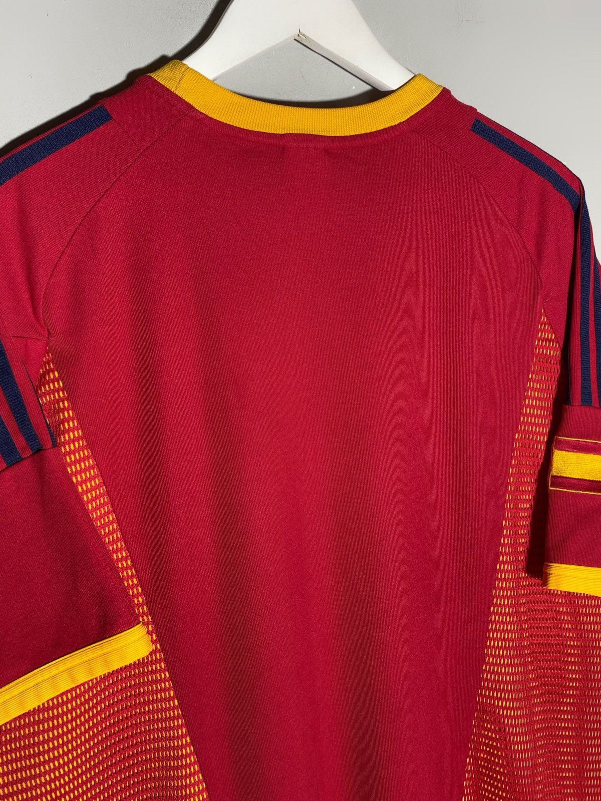 Adidas Adidas Spain National Team 2002 Fifa World Cup Soccer Jersey Size US XL / EU 56 / 4 - 17 Thumbnail