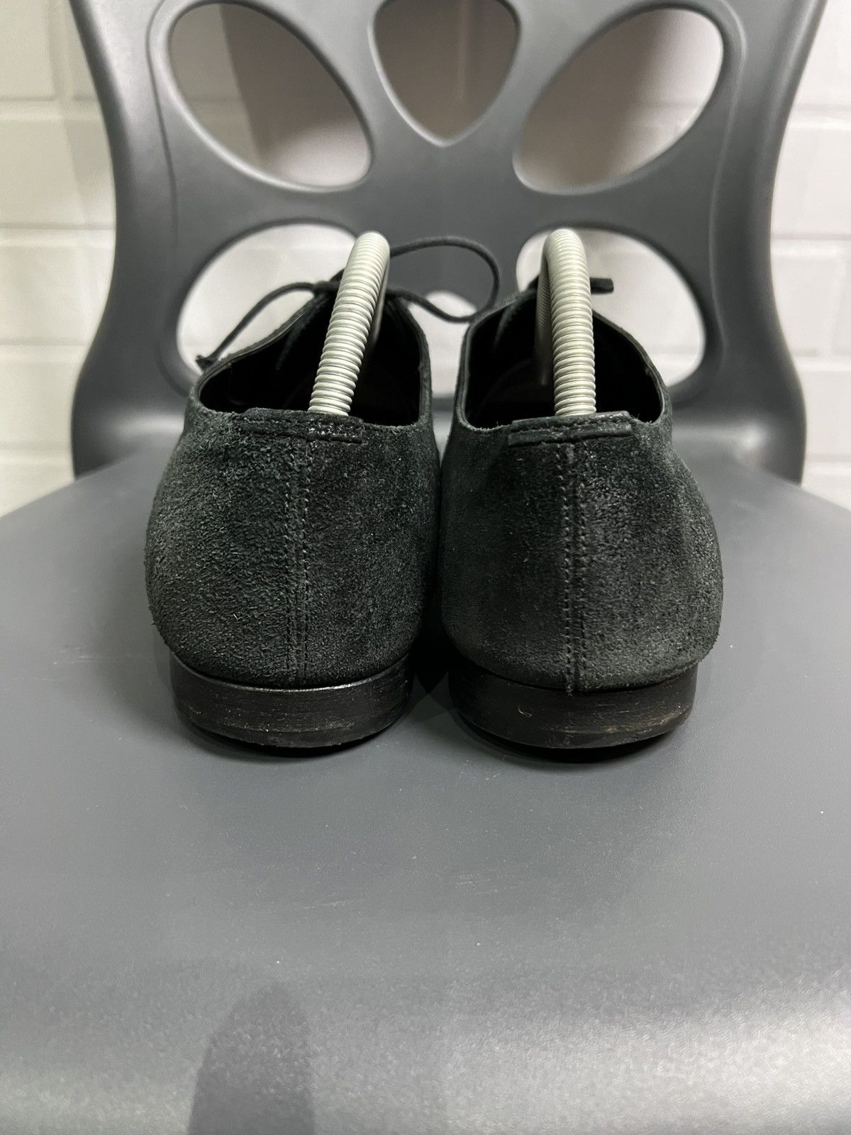 Dolce & Gabbana Dolce&Gabbana Suede Shoes Black/Gray Size 8 Size US 8 / EU 41 - 7 Thumbnail