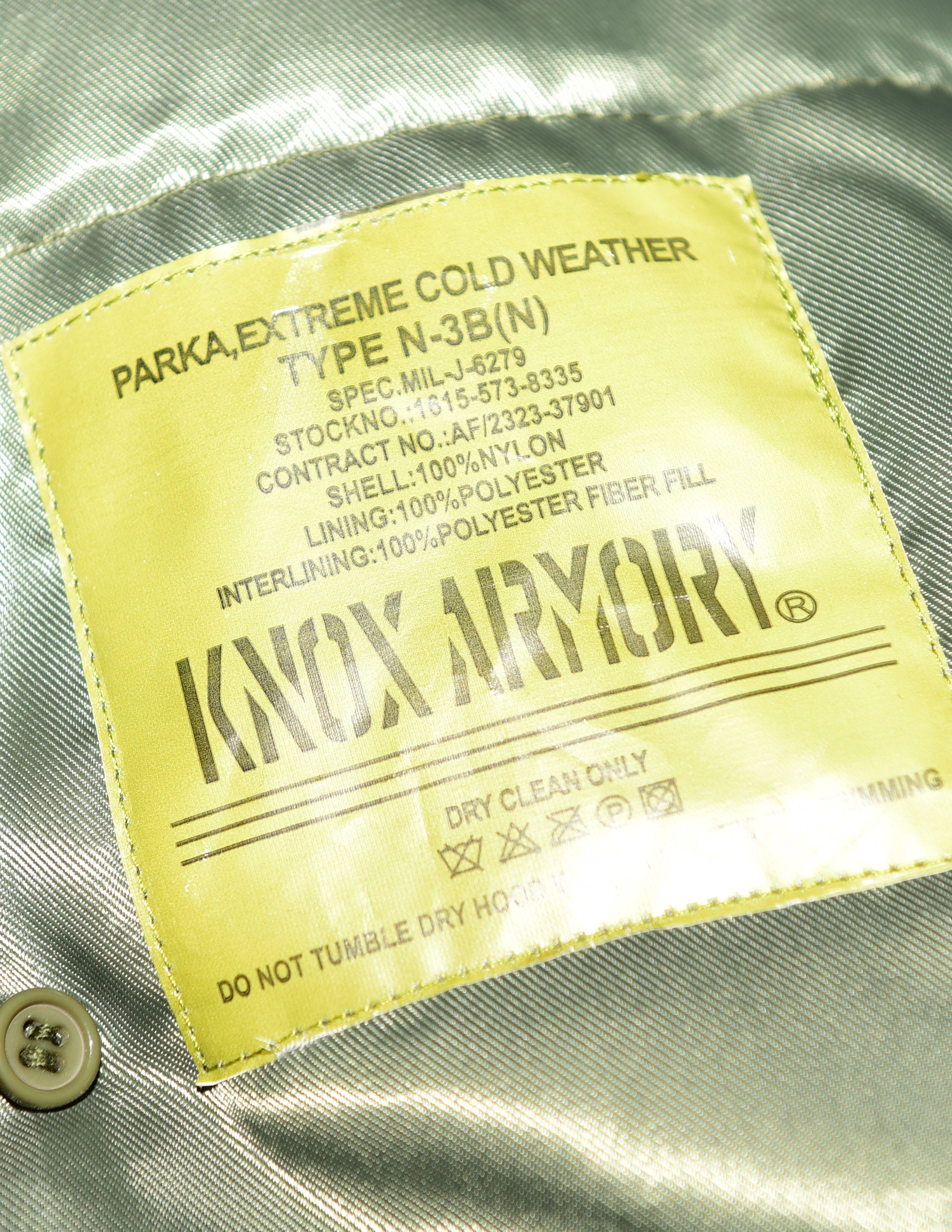 Alpha Industries Vintage Alpha Industries Knox Armory N-3B Parka Jacket Size US XXL / EU 58 / 5 - 5 Thumbnail