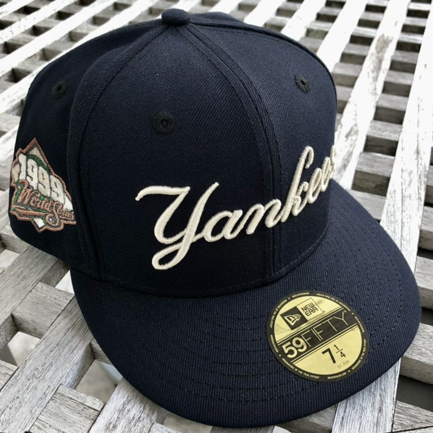 New Era New York Yankees 1999 WS Patch 59FIFTY Topperz Hat 7 1/4 Size ONE SIZE - 1 Thumbnail