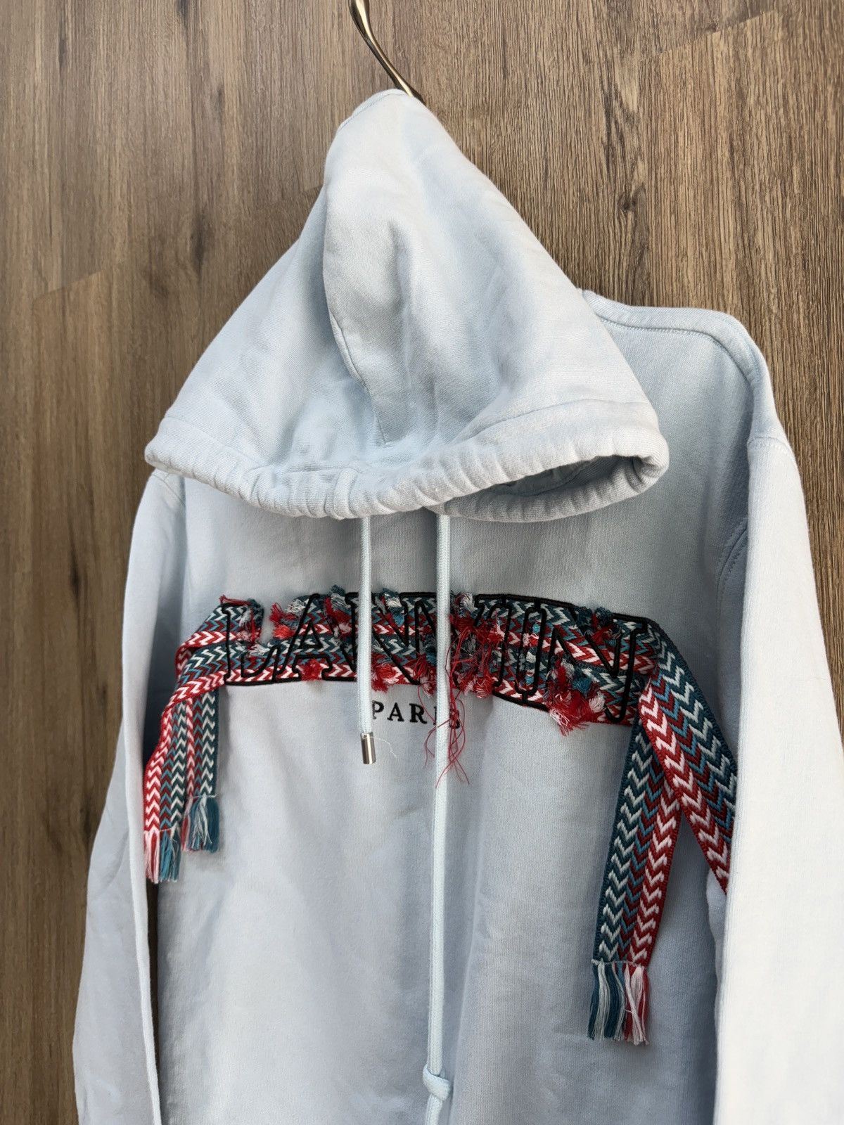 Lanvin Lanvin Blue Pull Over Hoodie Size US S / EU 44-46 / 1 - 3 Thumbnail