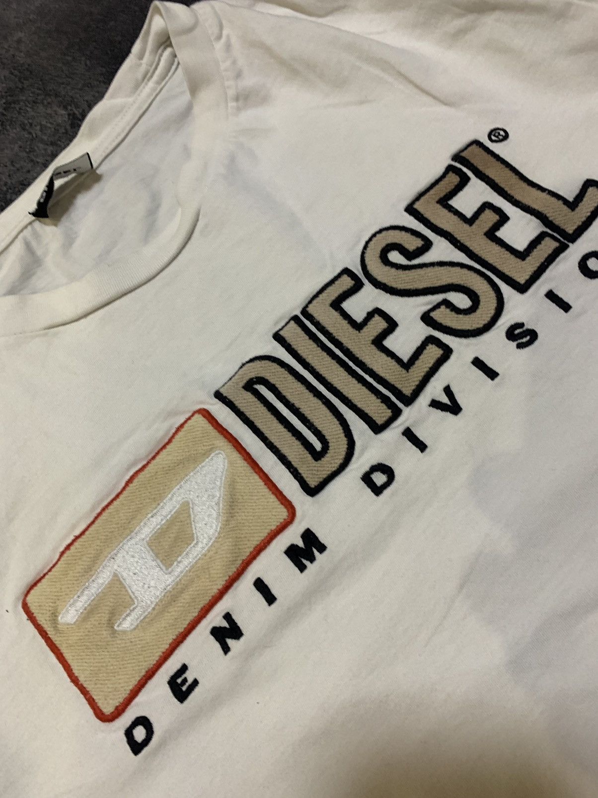 Diesel × Vintage Vintage Diesel Big Logo Y2K Long Sleeve Size US XL / EU 56 / 4 - 4 Thumbnail