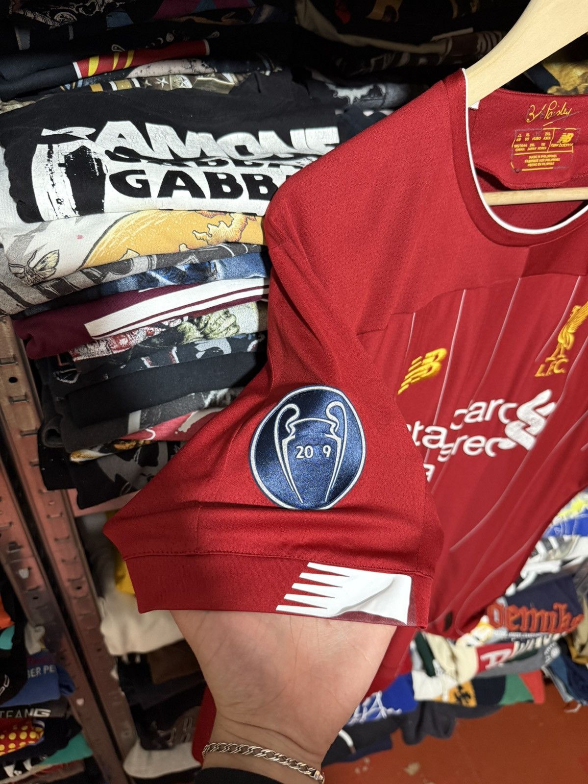 New Balance Rare New Balance FC Liverpool 2020 Champions League Jersey Size US XXL / EU 58 / 5 - 9 Thumbnail